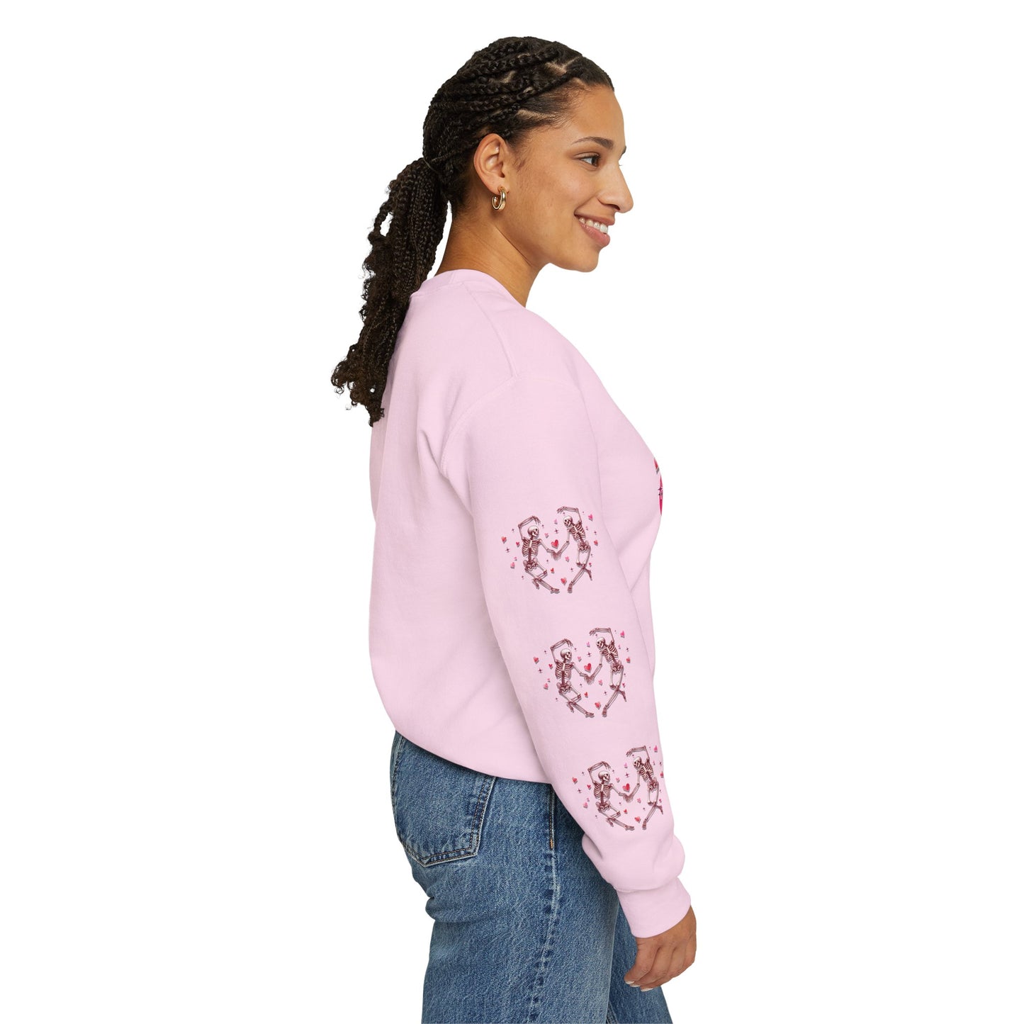 Dancing Skeleton Lovers - Crewneck Sweatshirt
