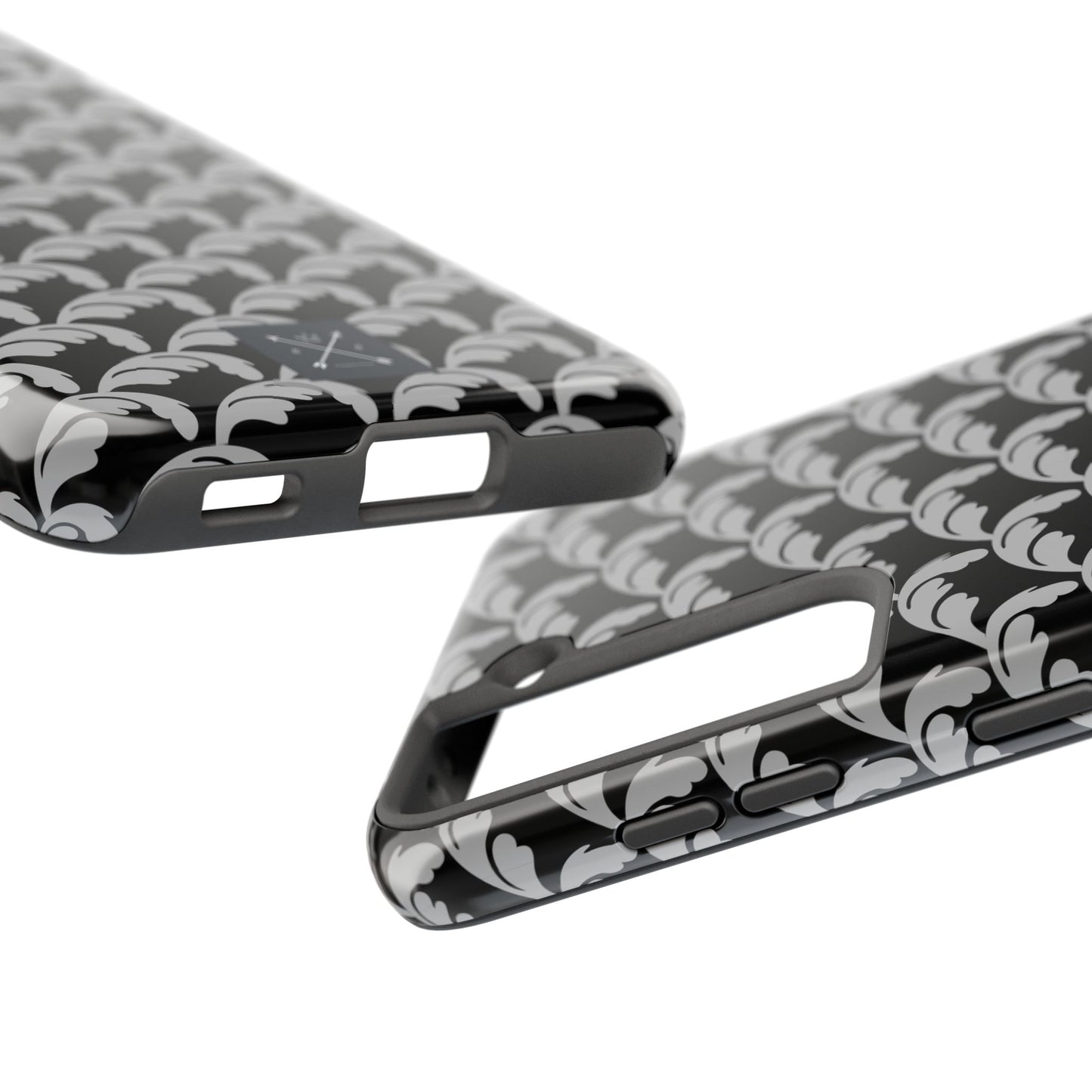 Beautiful Beloved One Flourish (silver/black) - Tough Phone Cases