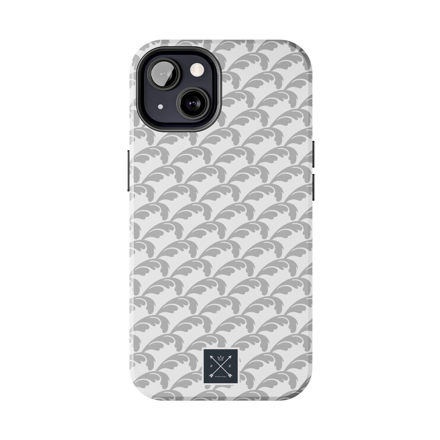 Beautiful Beloved Flourish (white/silver) - Tough Phone Cases