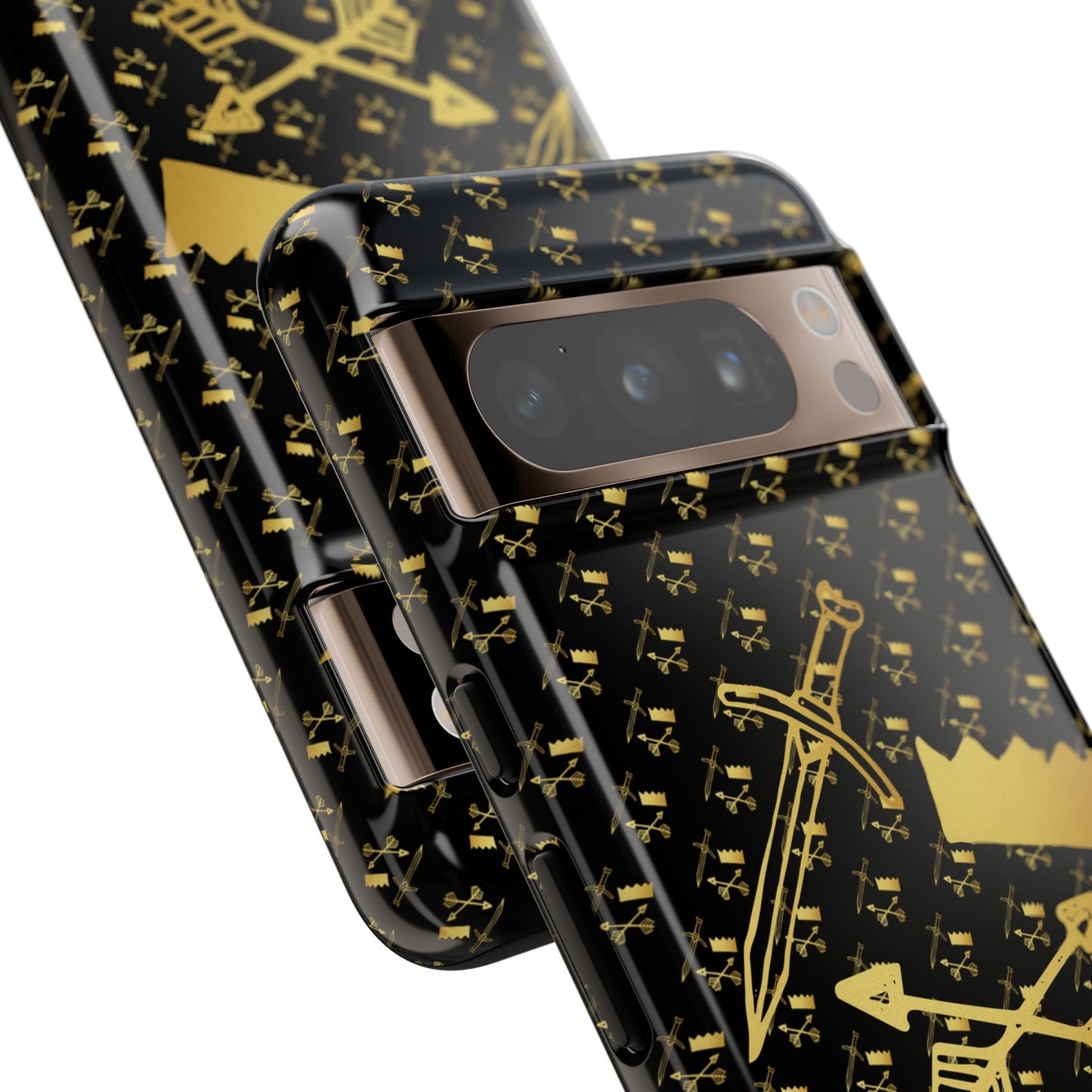Gold and Bold Warrior - Tough Phone Cases