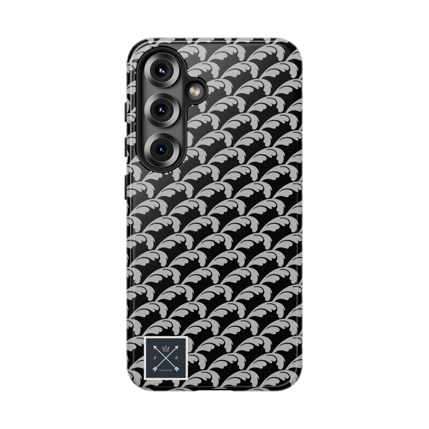 Beautiful Beloved One Flourish (black/silver) - Tough Phone Cases
