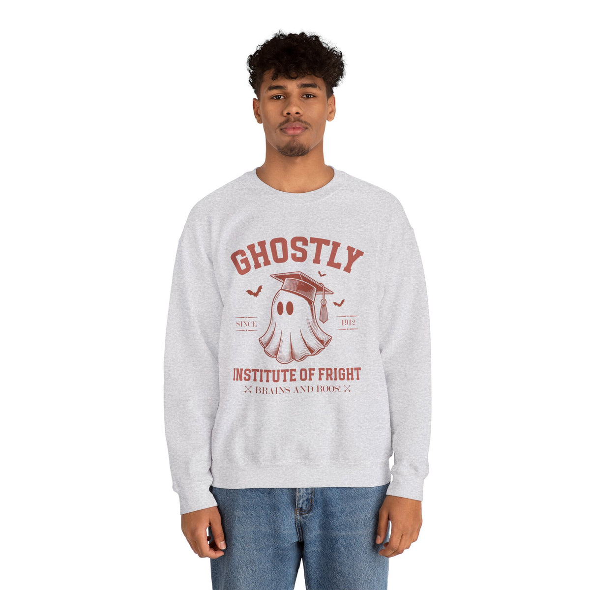 Ghostly Institute of Fright Education - Crewneck Sweatshirt