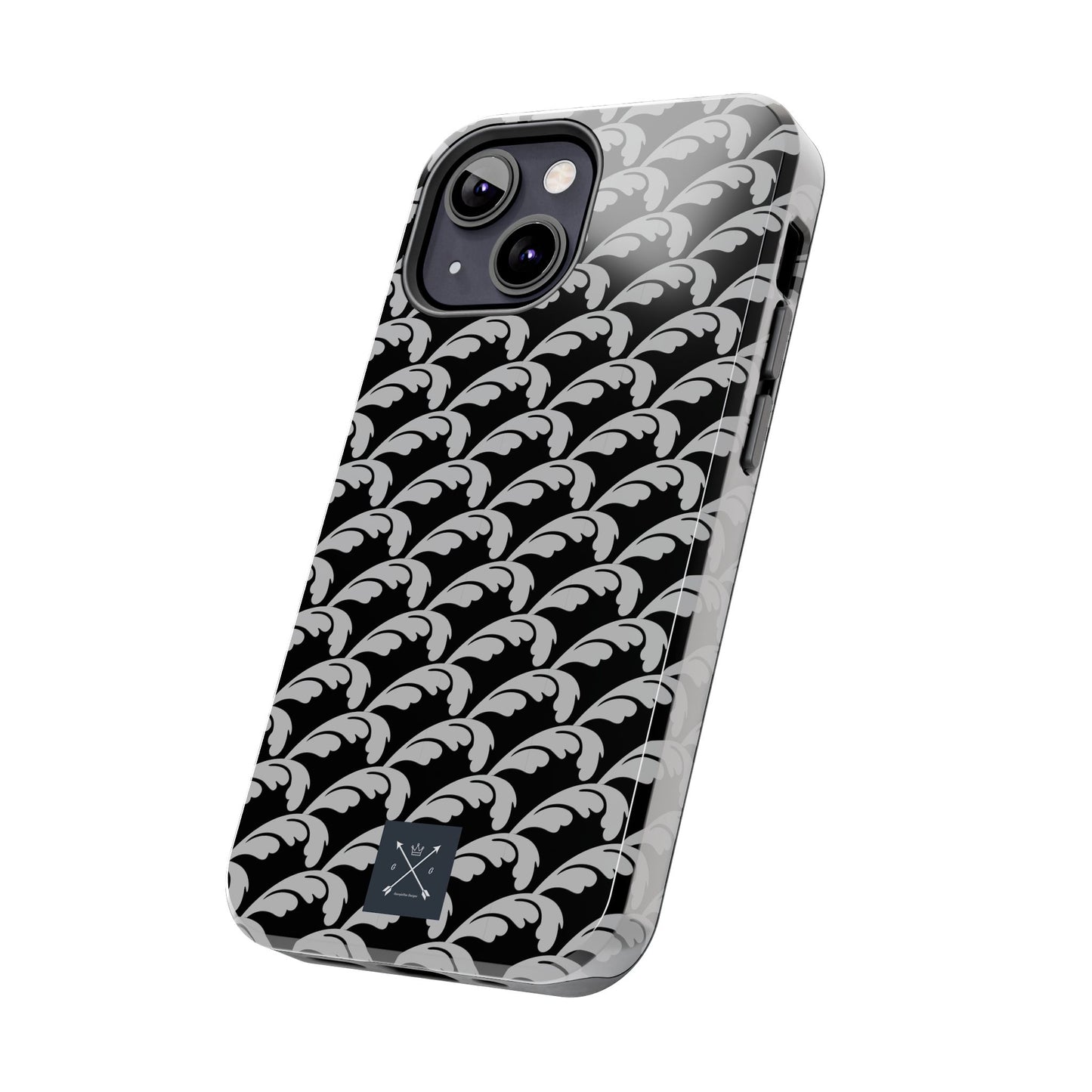 Beautiful Beloved One Flourish (silver/black) - Tough Phone Cases