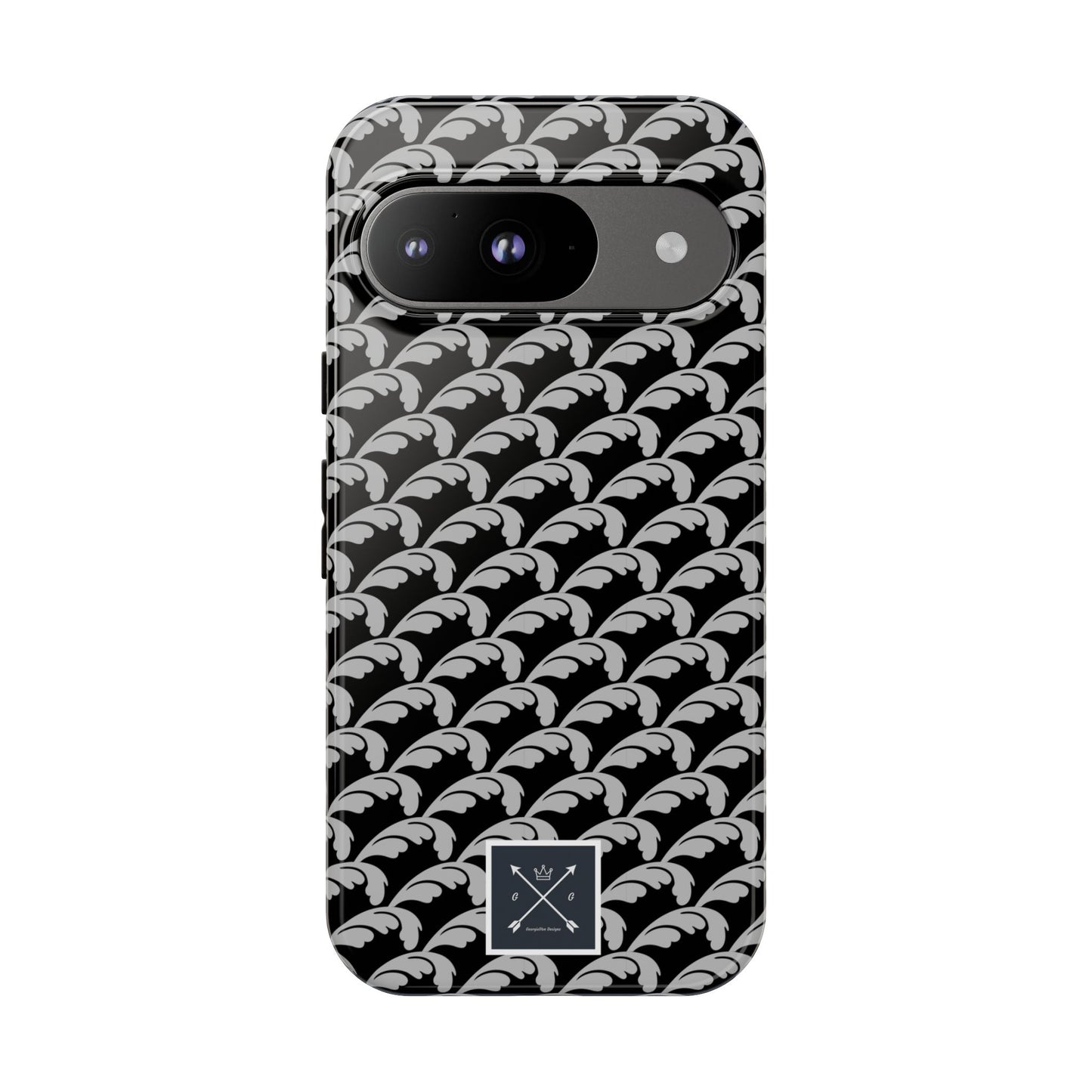 Beautiful Beloved One Flourish (black/silver) - Tough Phone Cases