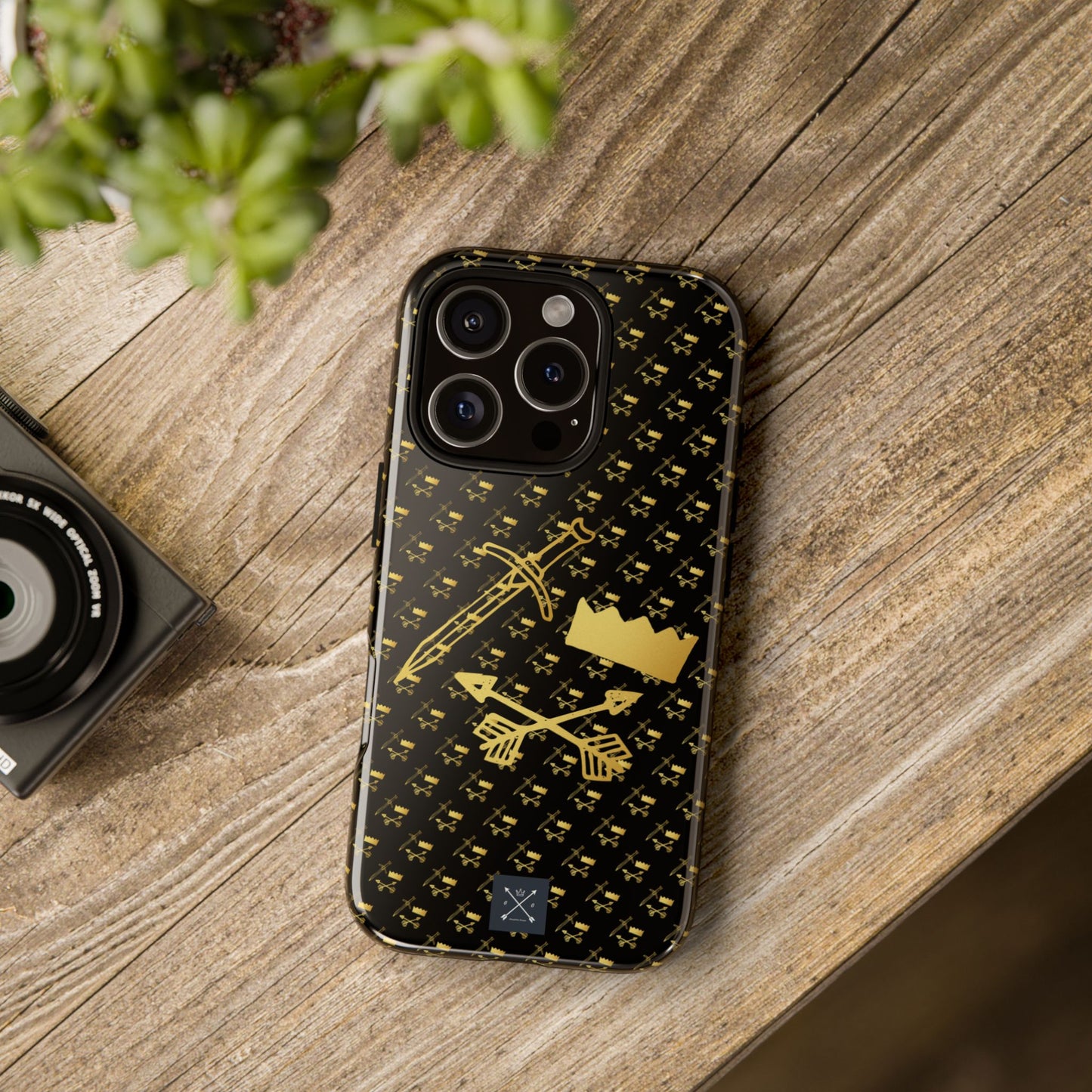 Gold and Bold Warrior - Tough Phone Cases