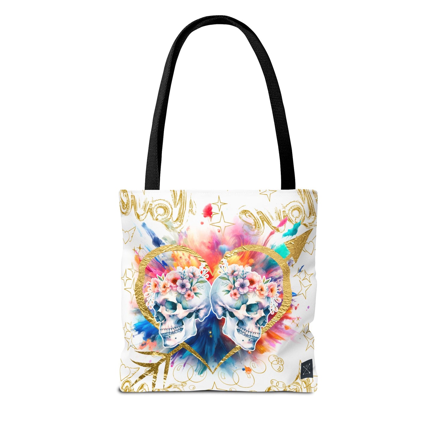 Love is Golden Watercolor - Tote Bag (AOP)