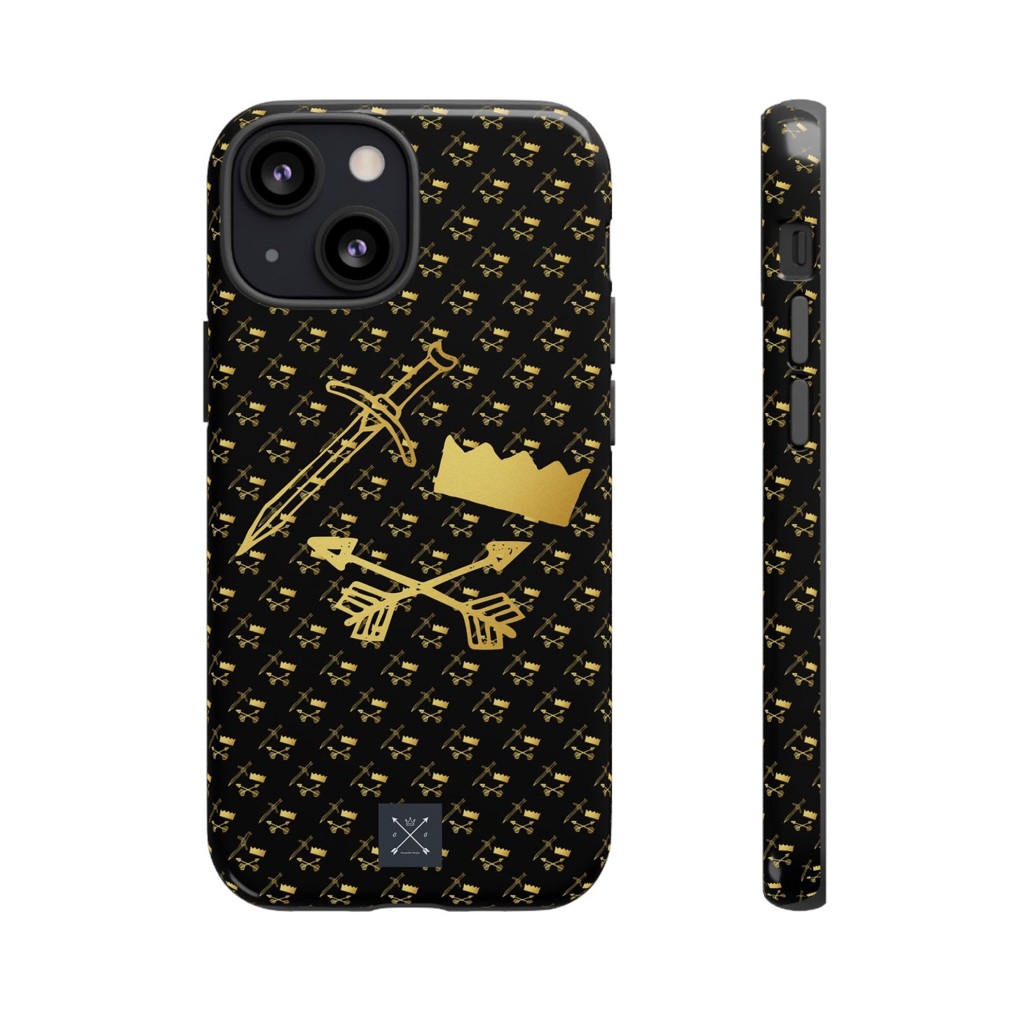 Gold and Bold Warrior - Tough Phone Cases