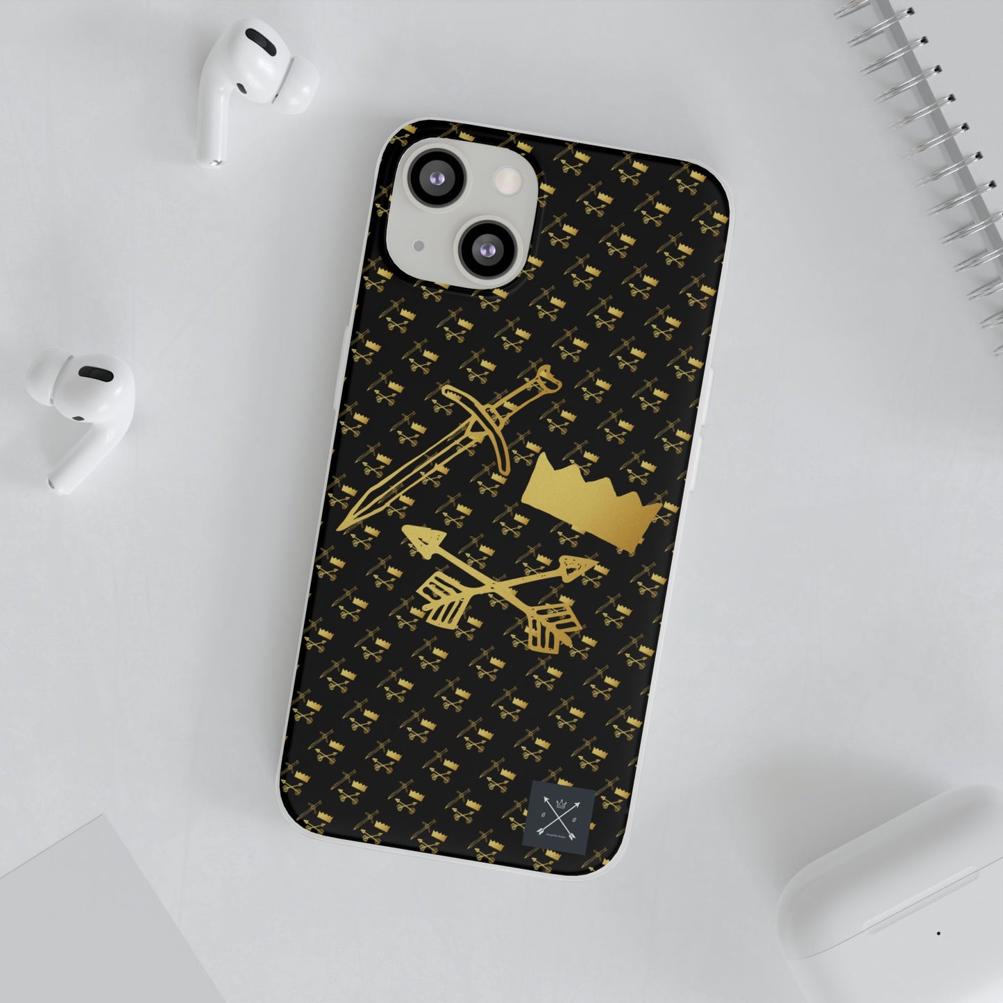 Gold and Bold Warrior - Flexi  Phone Cases