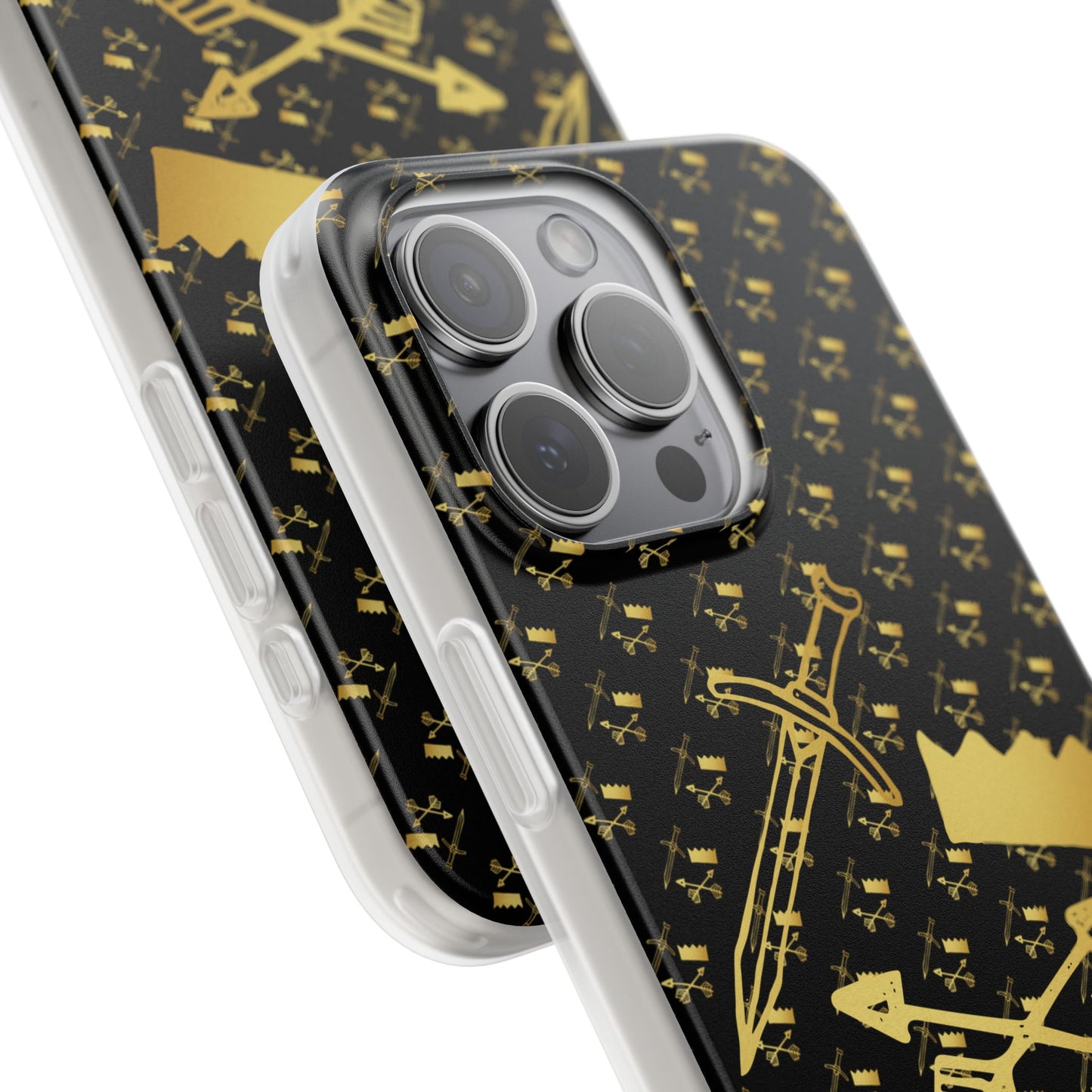 Gold and Bold Warrior - Flexi  Phone Cases