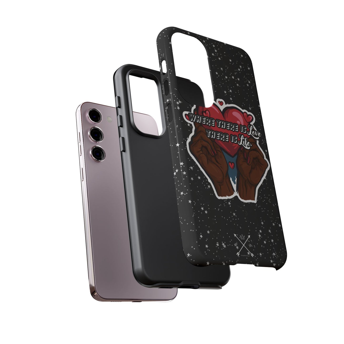 Inspirational Tough Phone Case | Love & Life Design