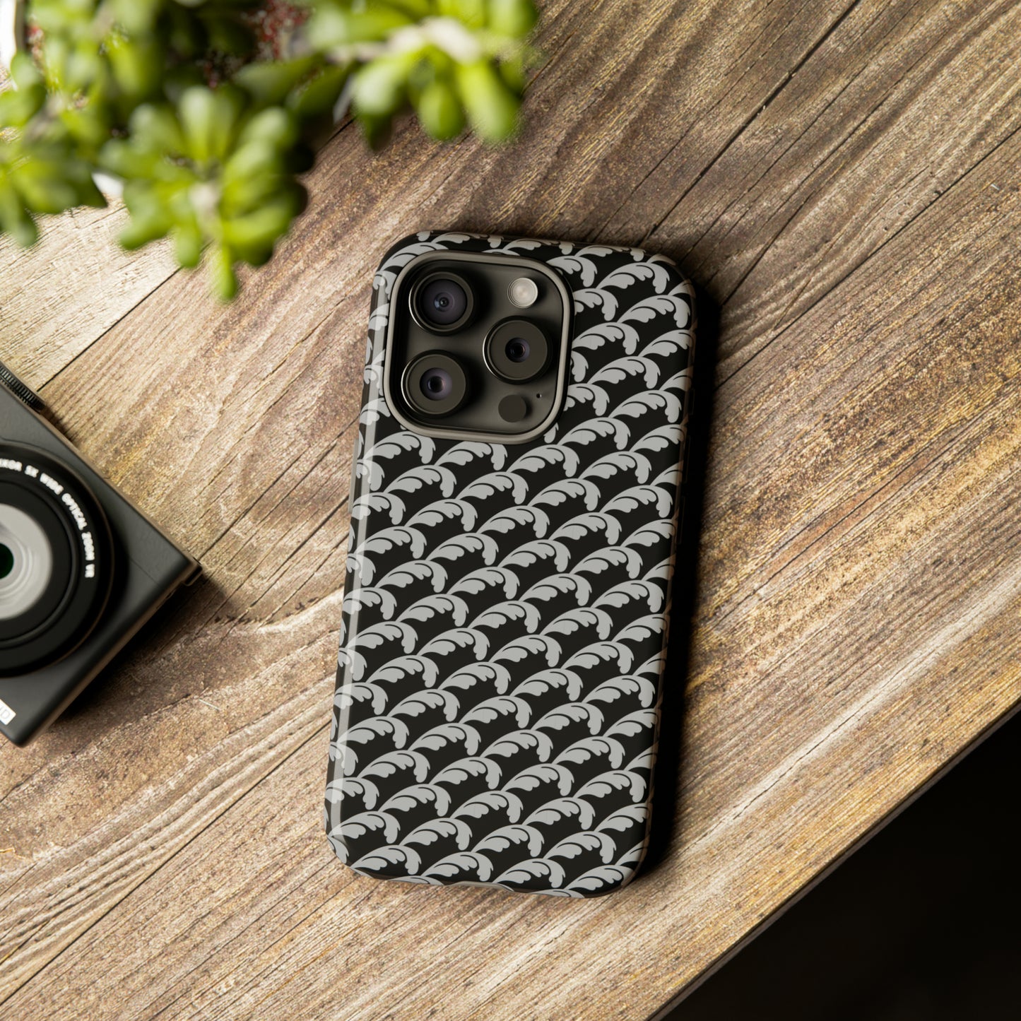 Beautiful Beloved One Flourish (black/silver) - Tough Phone Cases