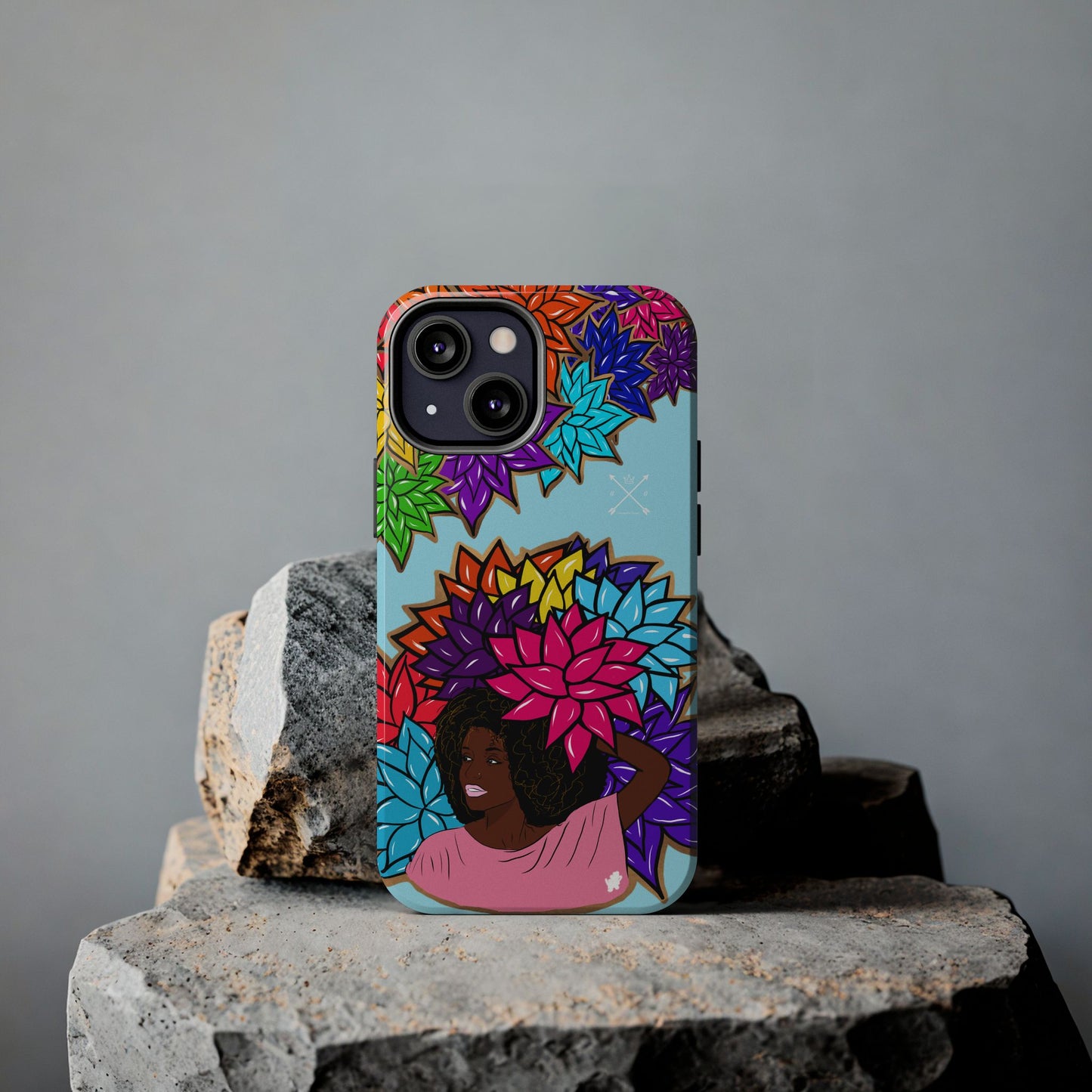 Beauty with Flowers - Tough Phone Cases