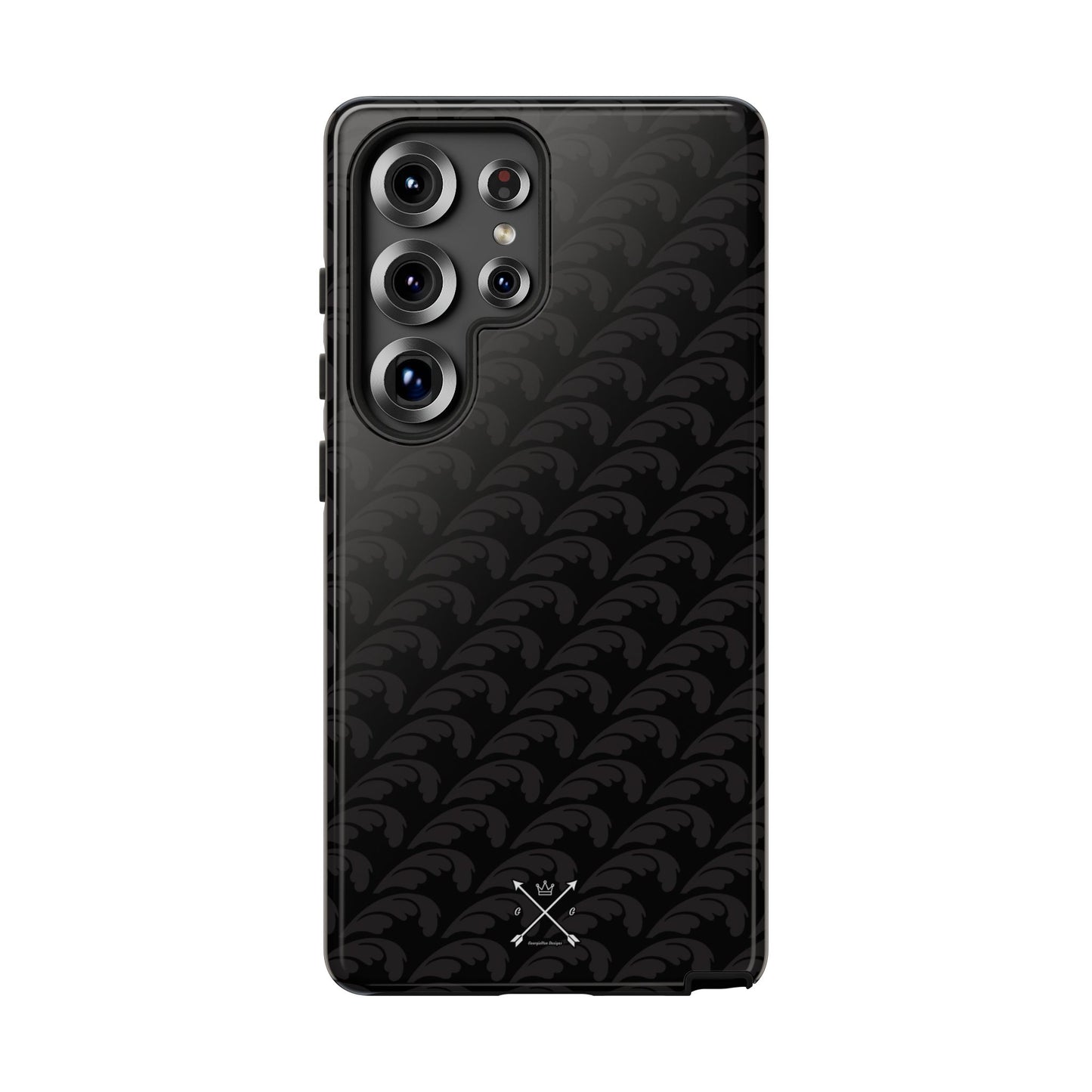 Beautiful Beloved One Flourish - Tough Phone Cases (black/black)