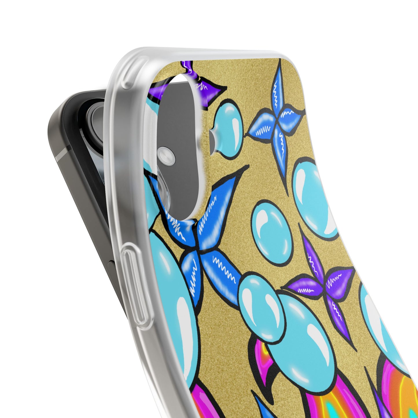 Bubble Rave (multi-colored)- Flexi Phone Cases