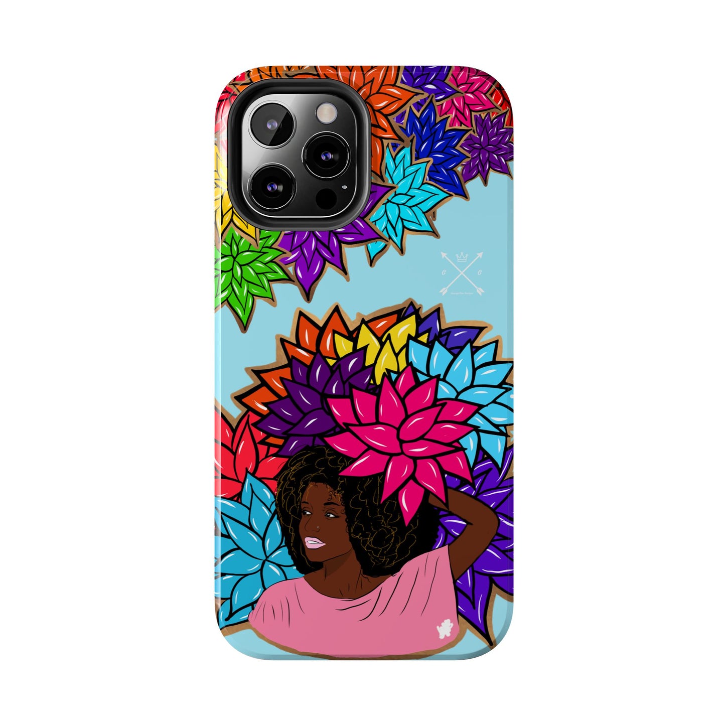 Beauty with Flowers - Tough Phone Cases