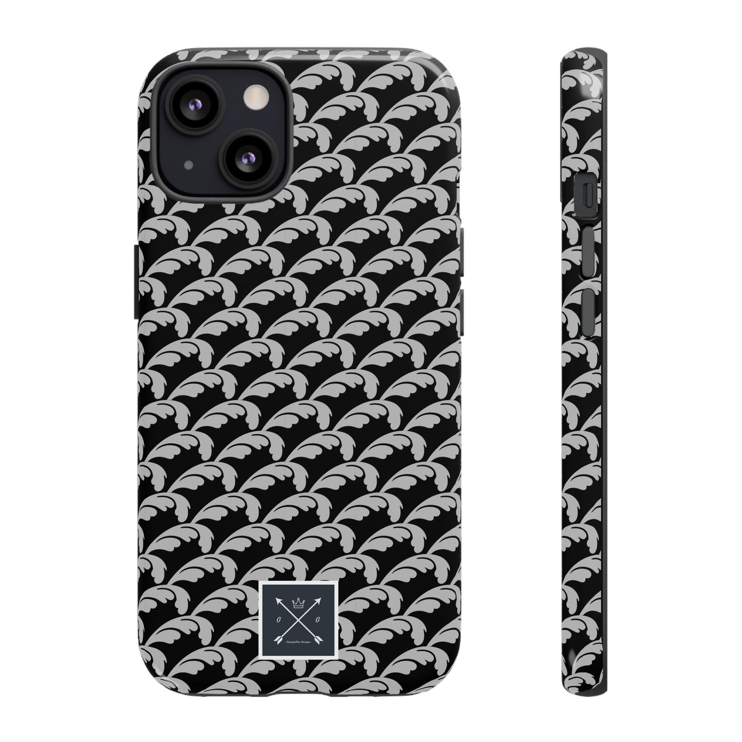 Beautiful Beloved One Flourish (black/silver) - Tough Phone Cases
