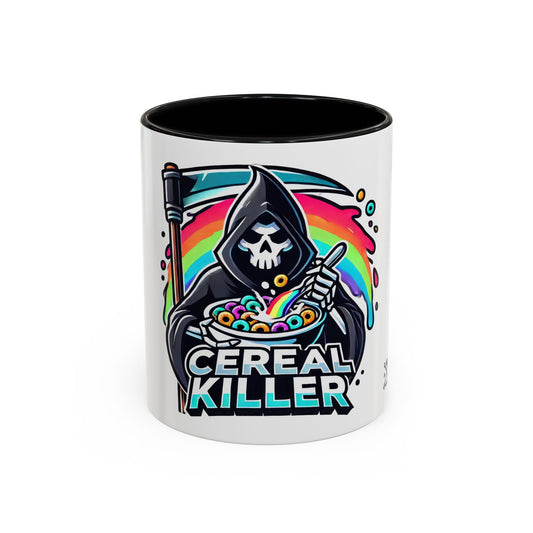 Cereal Killer Grimreaper - Accent Coffee Mug (11, 15oz)