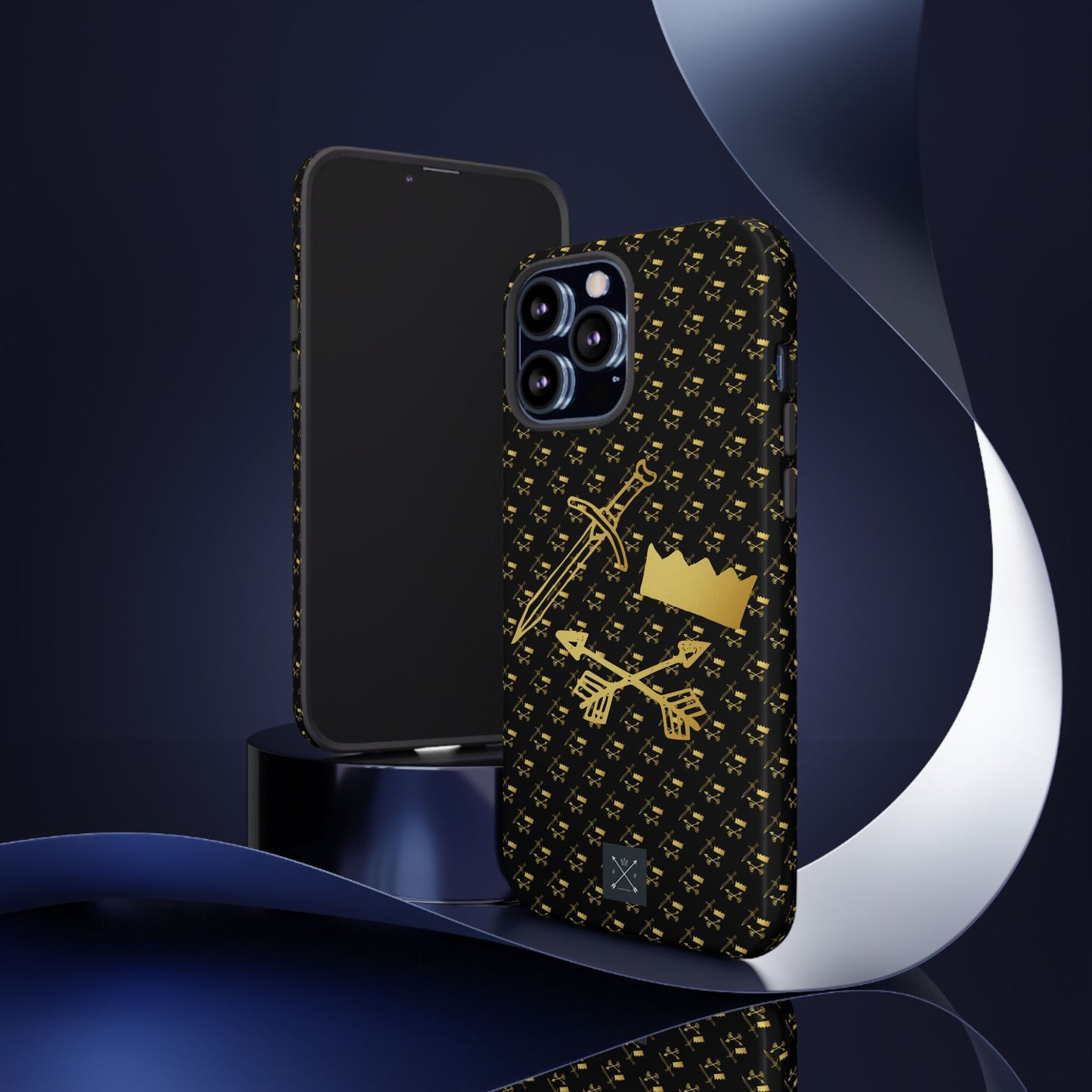 Gold and Bold Warrior - Tough Phone Cases