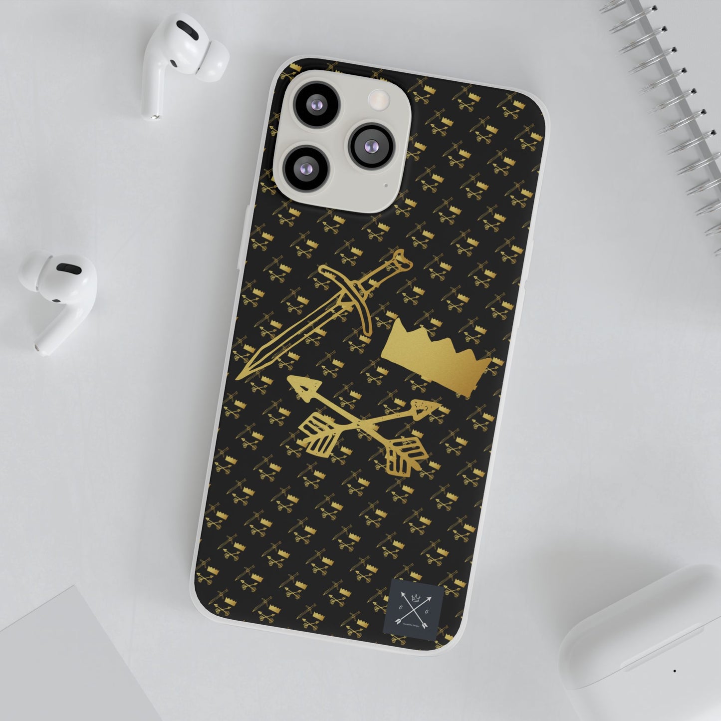 Gold and Bold Warrior - Flexi  Phone Cases