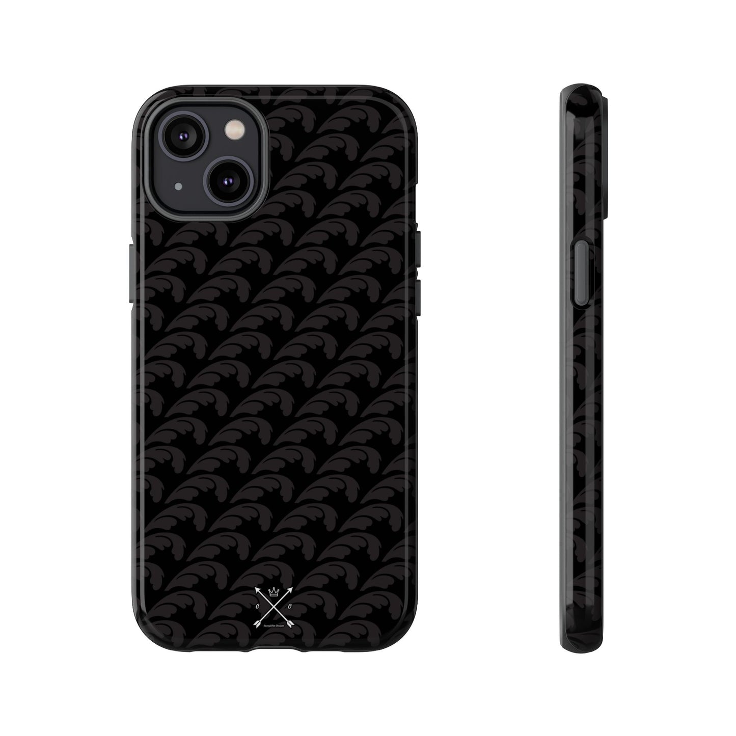Beautiful Beloved One Flourish - Tough Phone Cases (black/black)