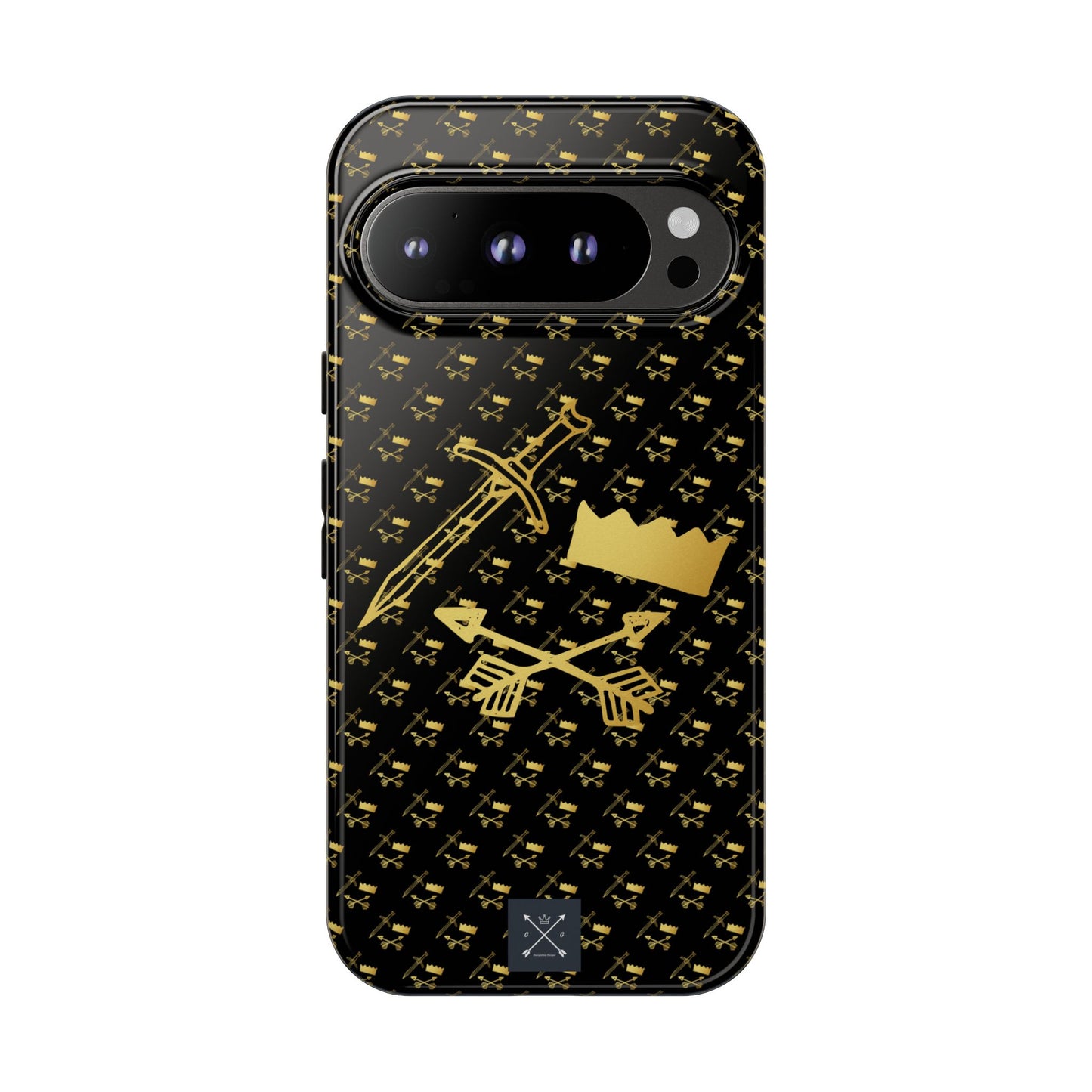 Gold and Bold Warrior - Tough Phone Cases