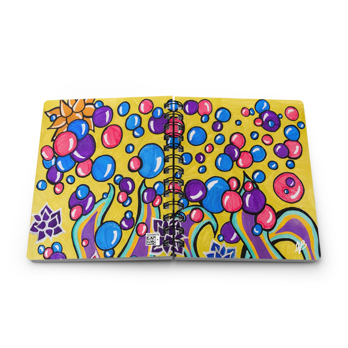 Under the Sea - Spiral Notebook - Ruled Line