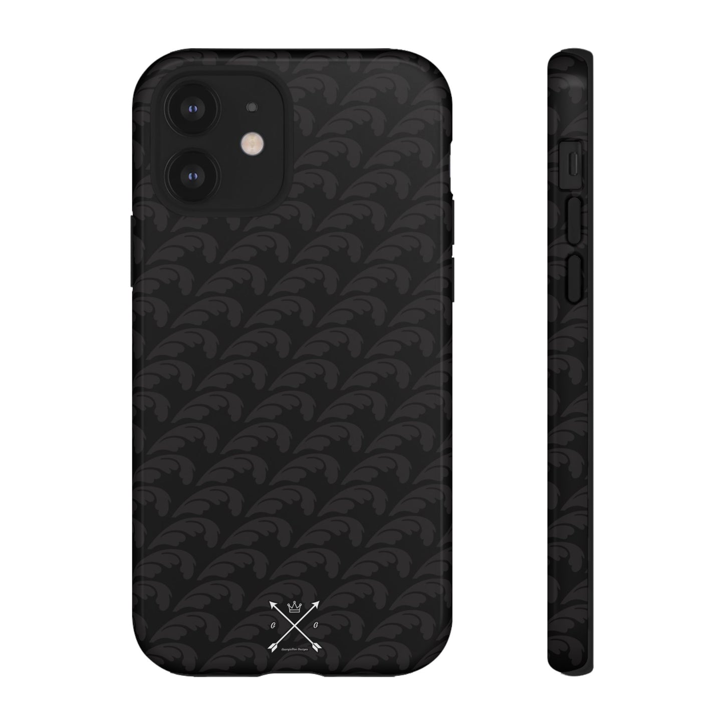 Beautiful Beloved One Flourish - Tough Phone Cases (black/black)