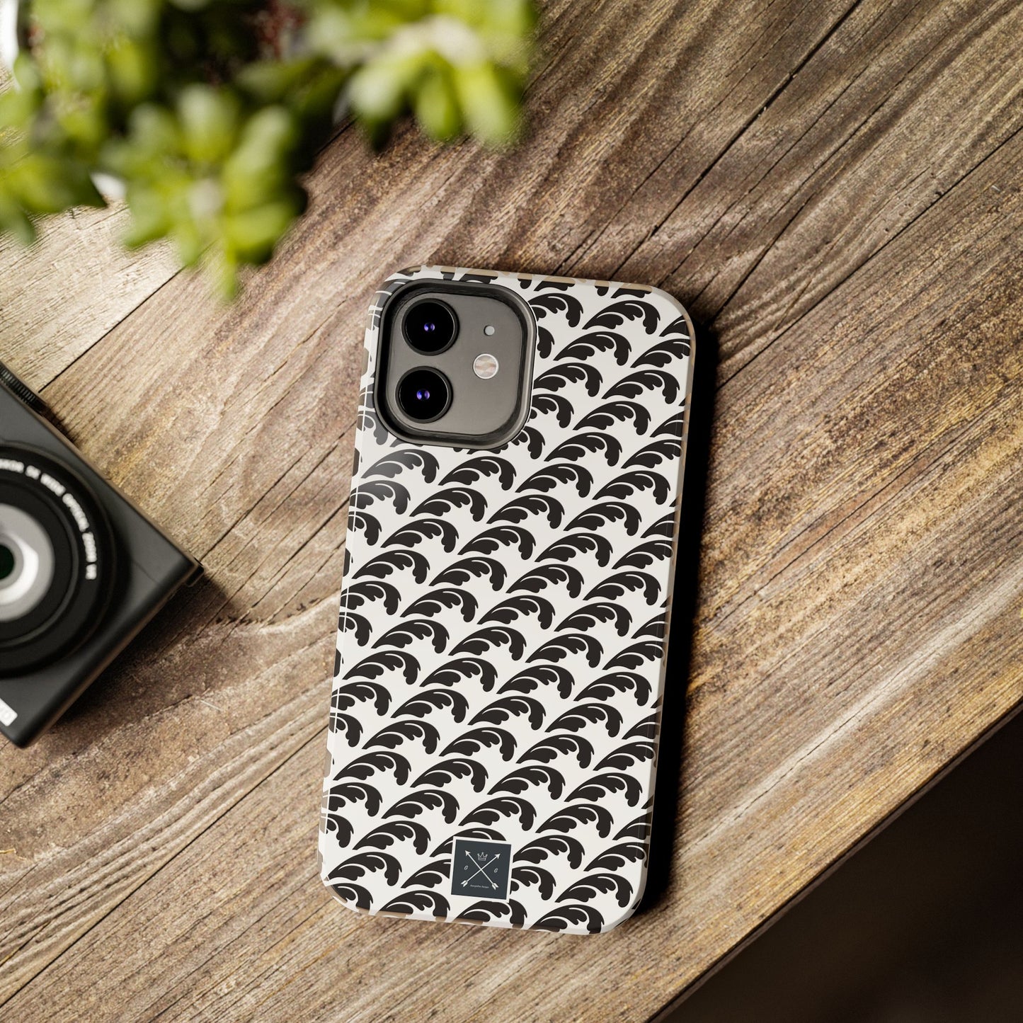 Beautiful Beloved One Flourish (black/white) - Tough Phone Cases