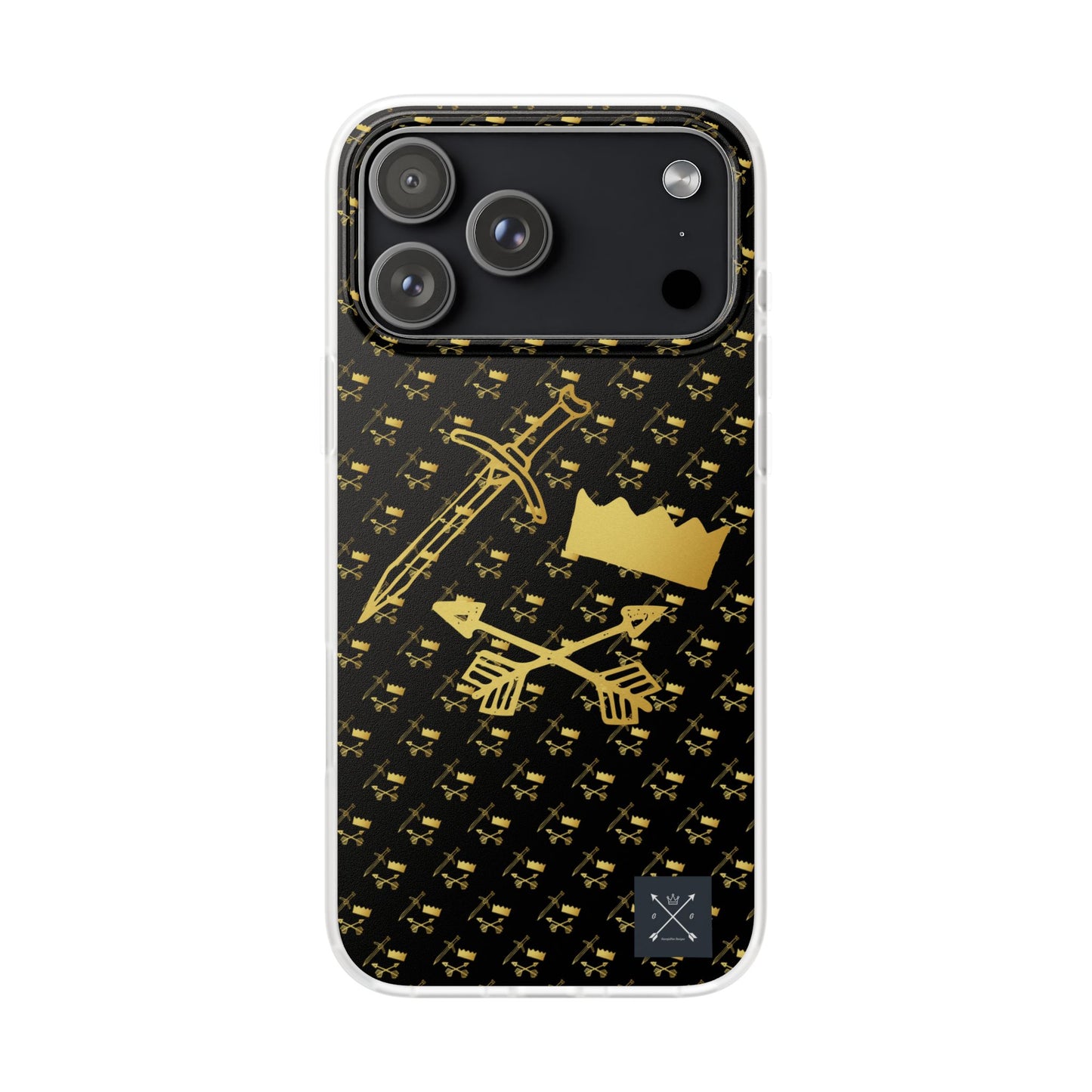 Gold and Bold Warrior - Flexi  Phone Cases