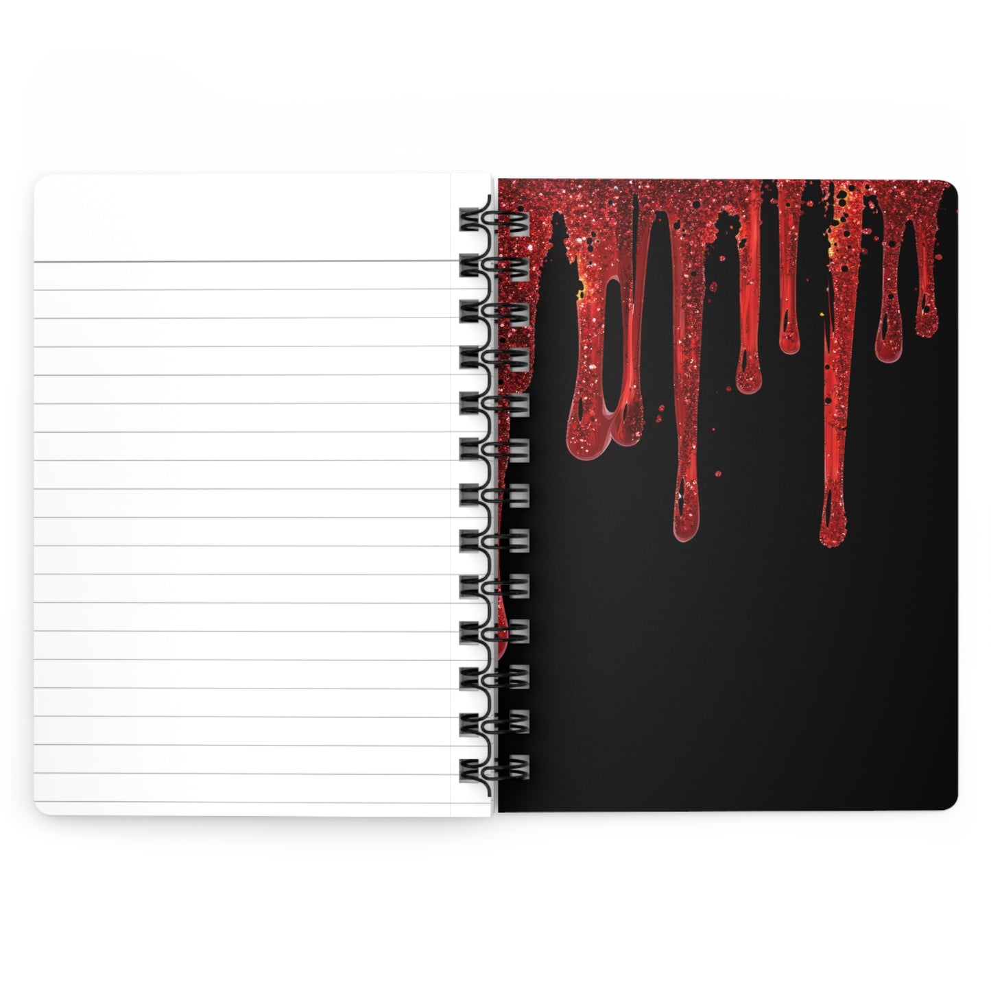 Workout Cat Spiral Notebook - "Because Murder is Wrong" - Fun & Motivational Journaling