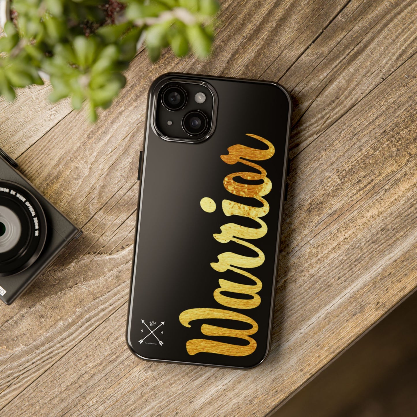 Gold and Bold Warrior - Tough Phone Cases