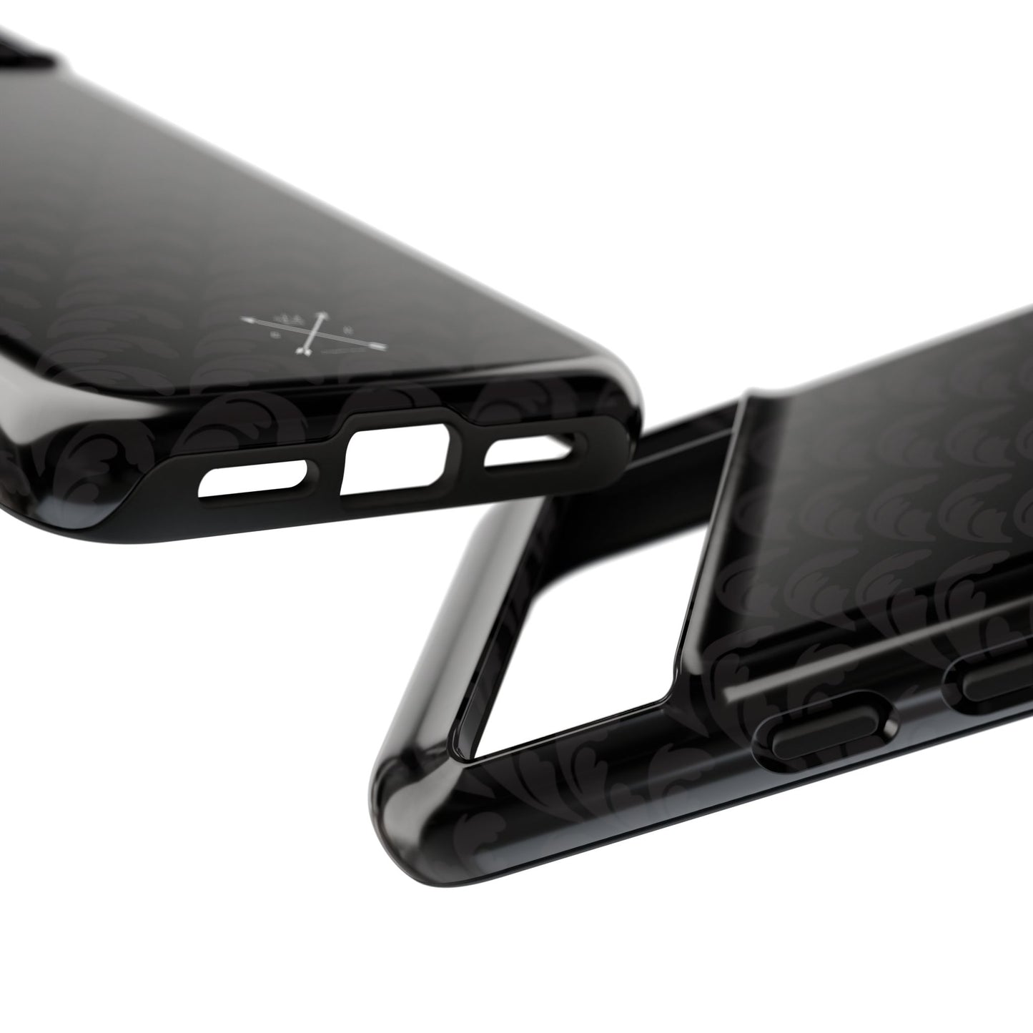 Beautiful Beloved One Flourish - Tough Phone Cases (black/black)