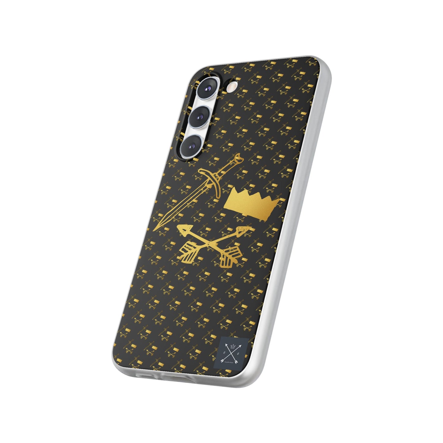 Gold and Bold Warrior - Flexi  Phone Cases