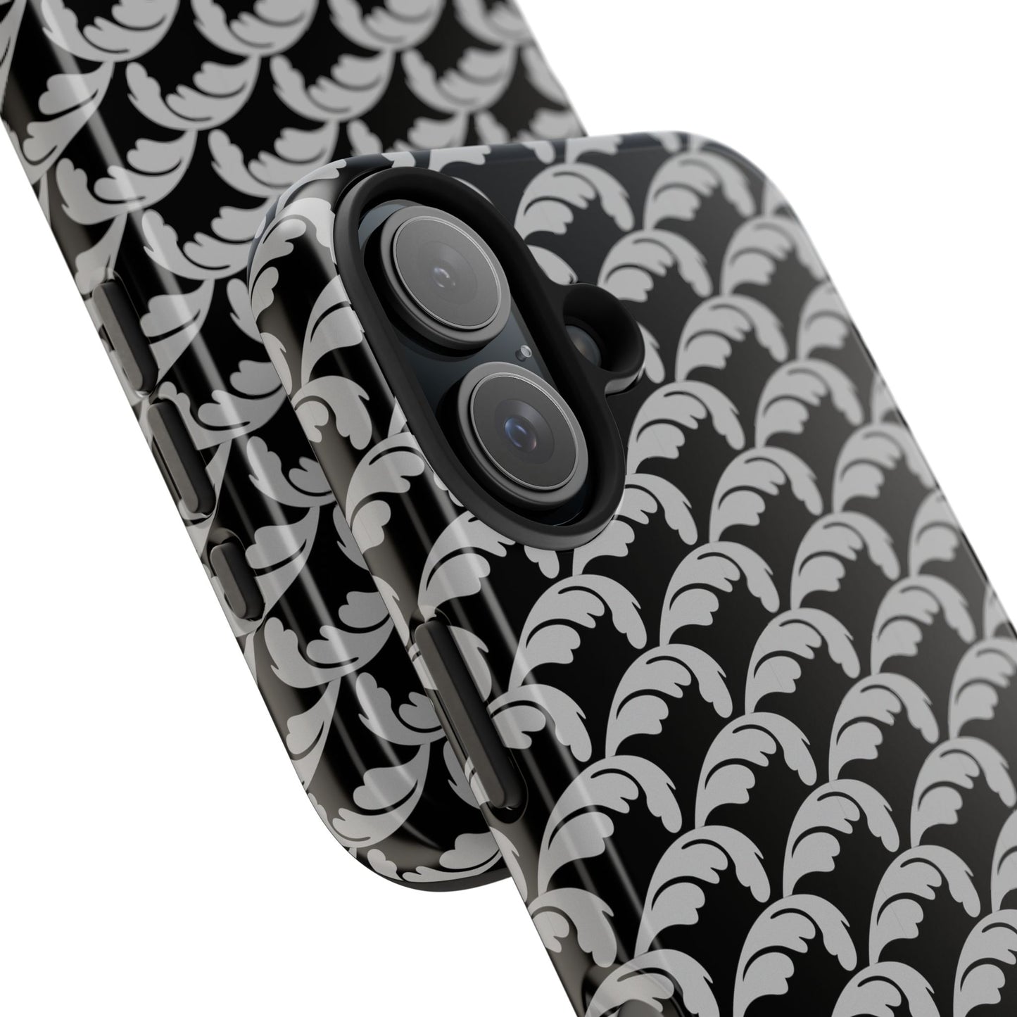 Beautiful Beloved One Flourish (silver/black) - Tough Phone Cases
