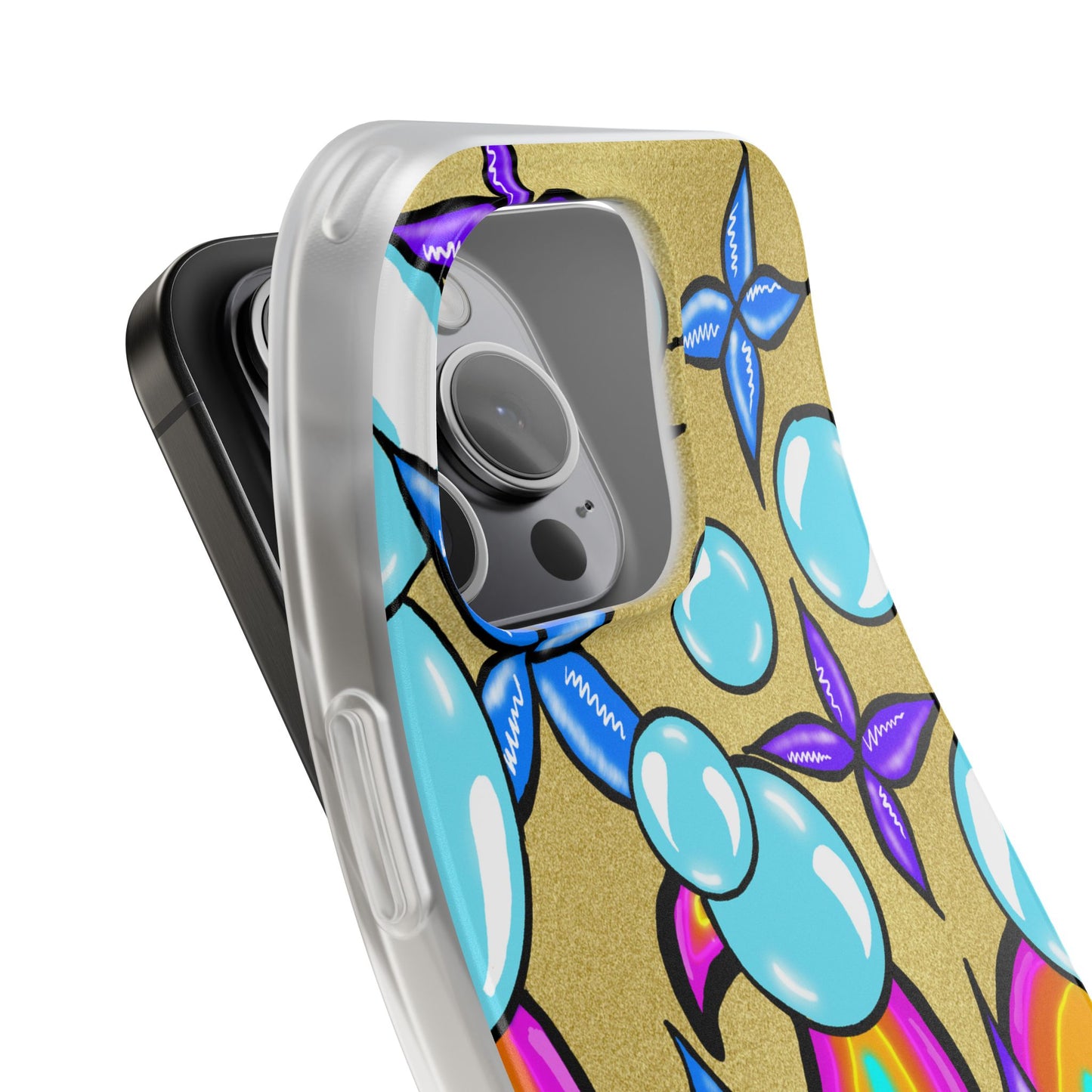 Bubble Rave (multi-colored)- Flexi Phone Cases