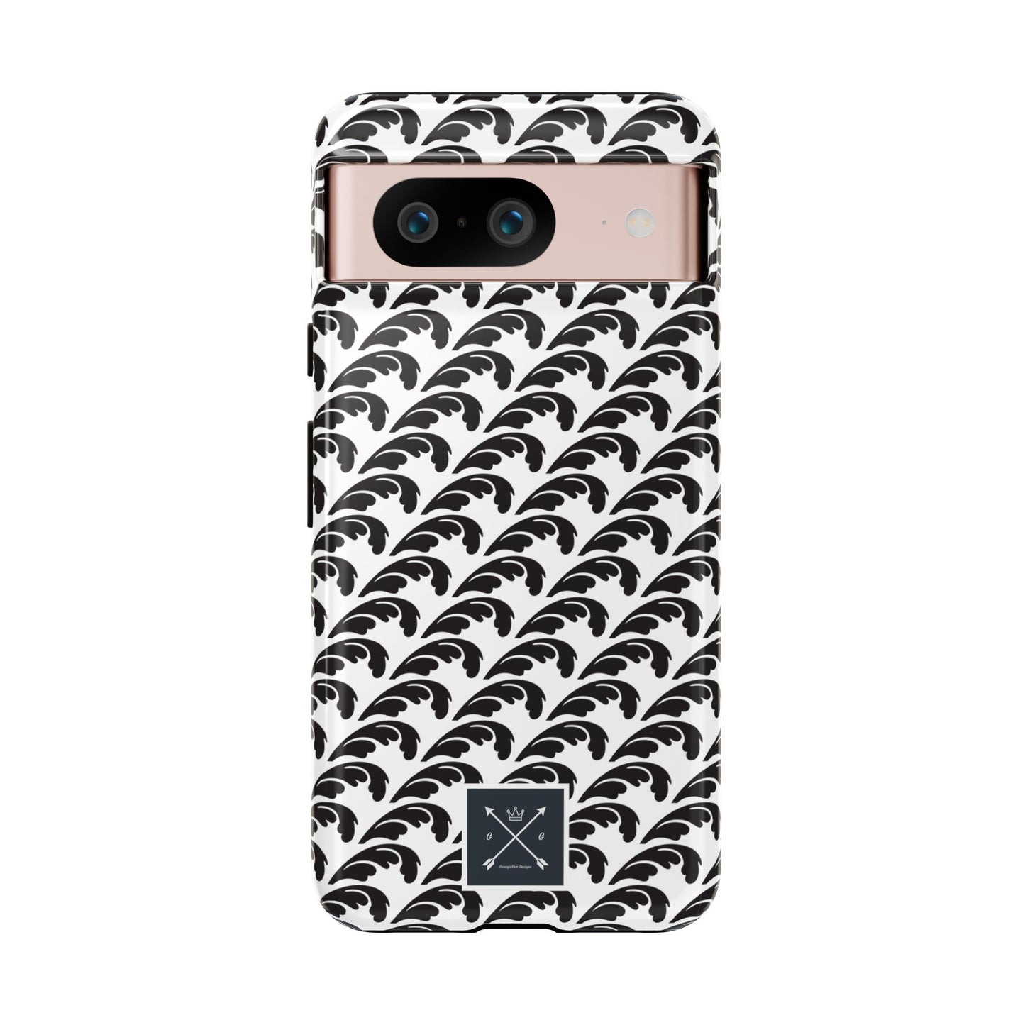 Beautiful Beloved One Flourish (black/white) - Tough Phone Cases