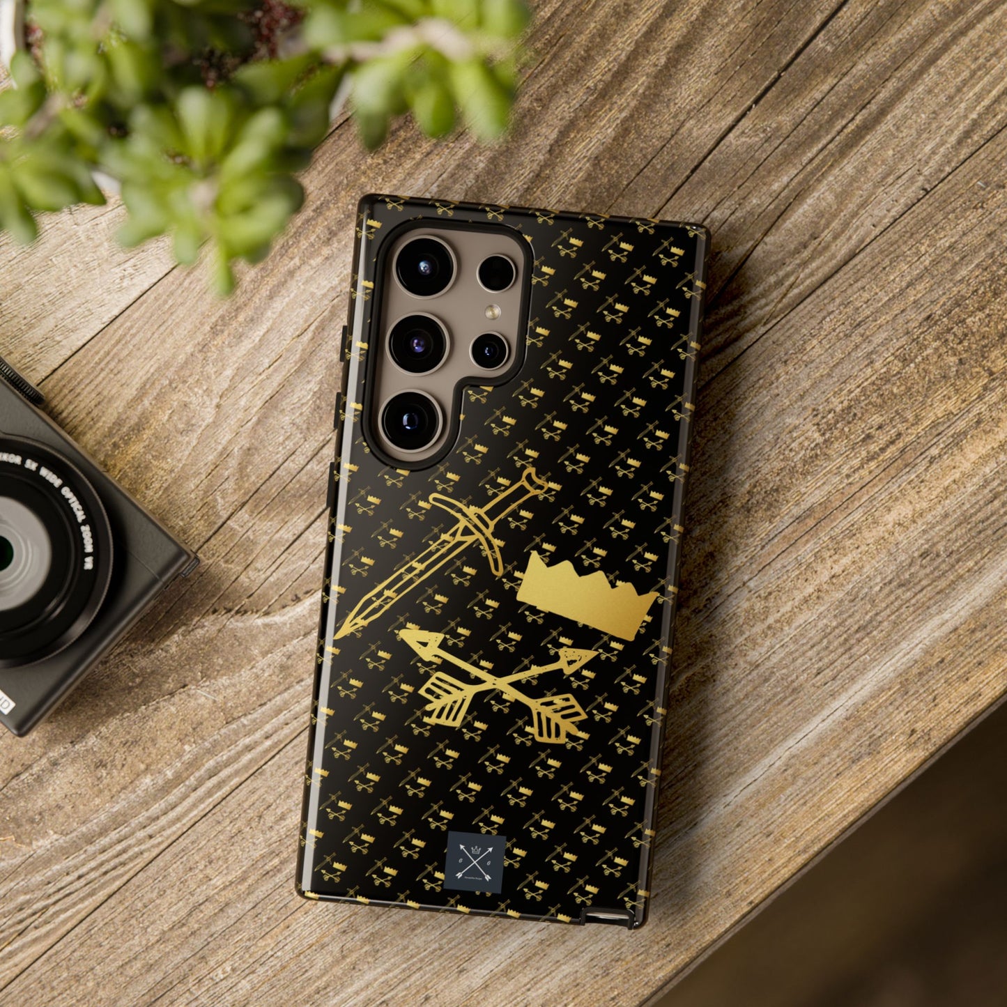 Gold and Bold Warrior - Tough Phone Cases