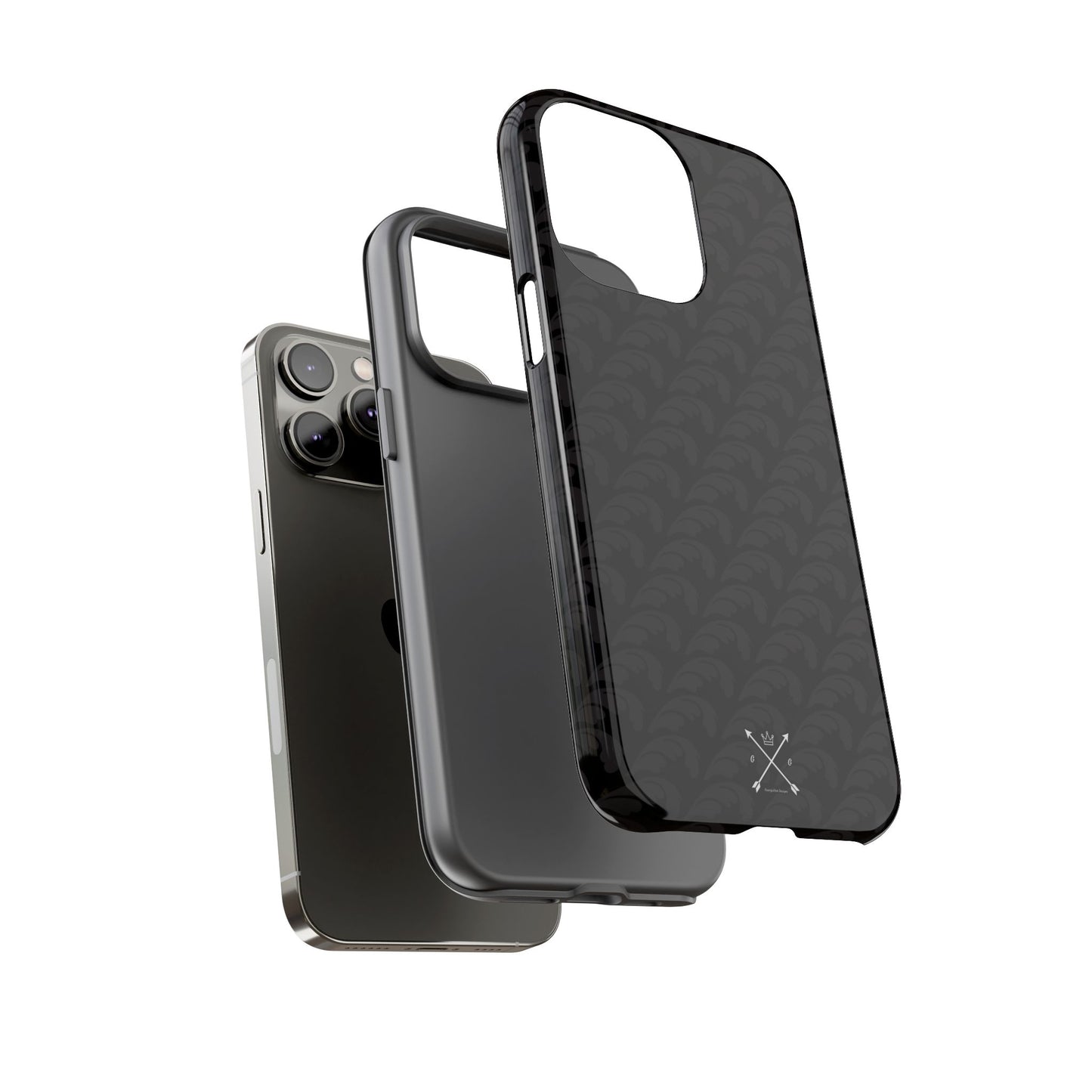 Beautiful Beloved One Flourish - Tough Phone Cases (black/black)