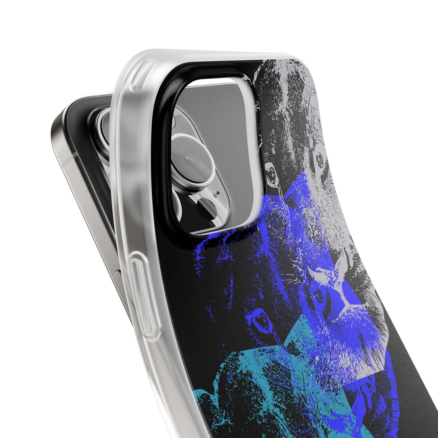 Lioness Arising (black/blue/silver) - Flexi Cases