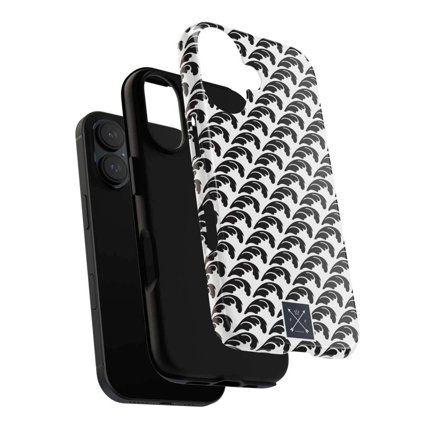 Beautiful Beloved One Flourish (black/white) - Tough Phone Cases