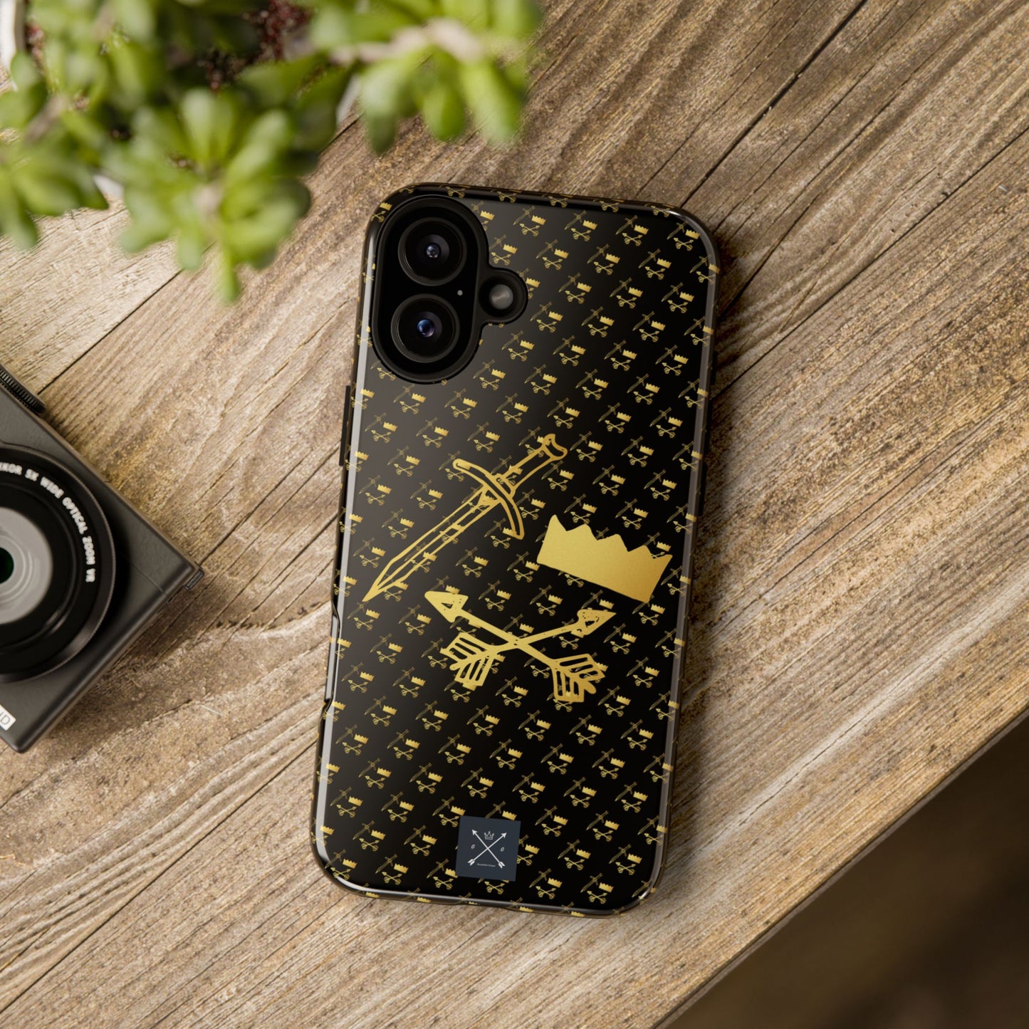 Gold and Bold Warrior - Tough Phone Cases