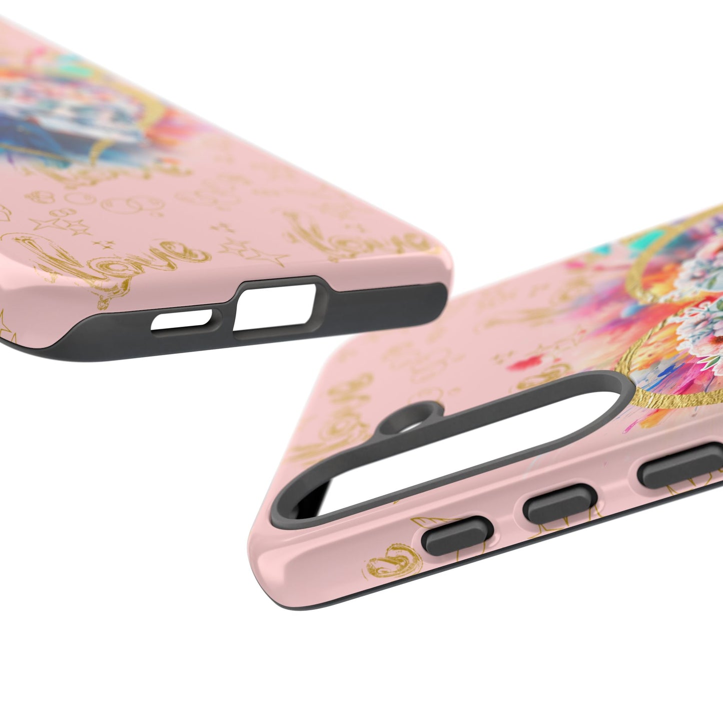 Love is Golden Watercolor (pink) - Tough Cases