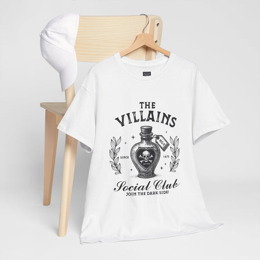 The Villains Social Club - Unisex Heavy Cotton Tee