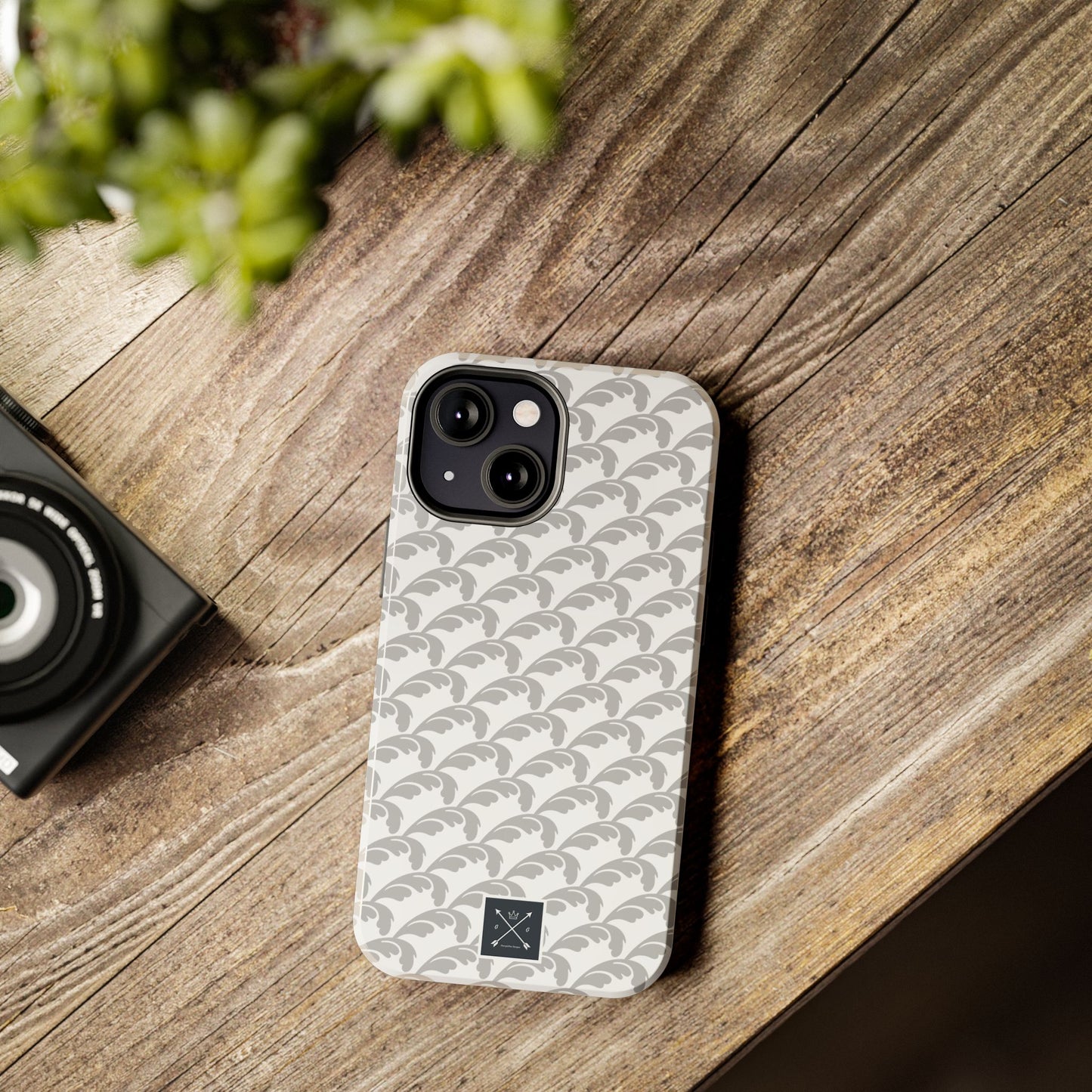 Beautiful Beloved Flourish (white/silver) - Tough Phone Cases