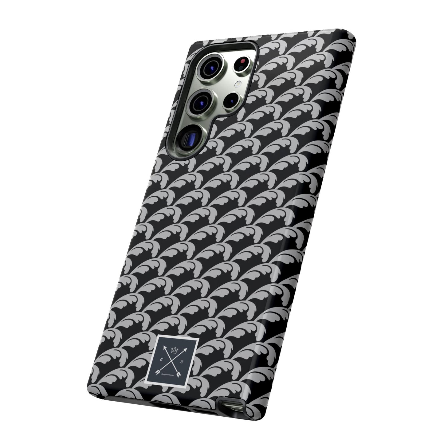 Beautiful Beloved One Flourish (black/silver) - Tough Phone Cases