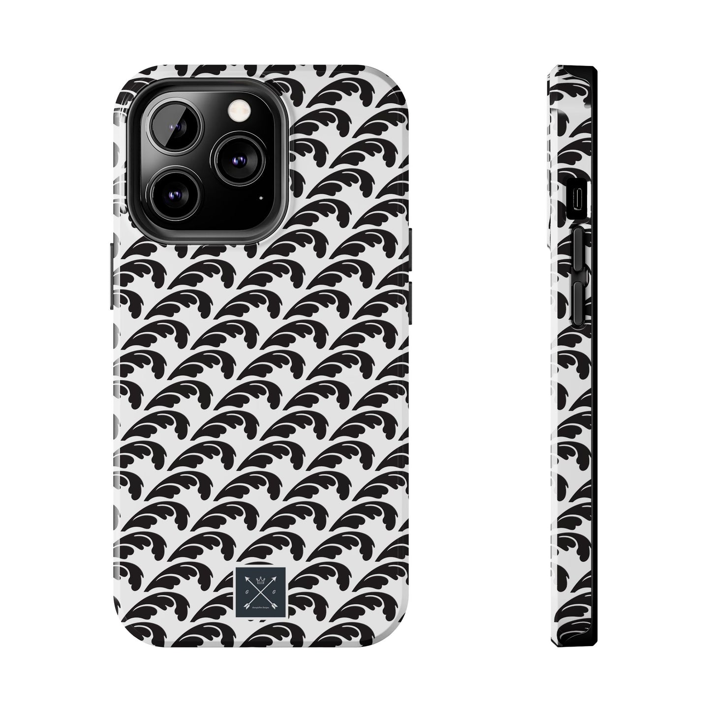 Beautiful Beloved One Flourish (black/white) - Tough Phone Cases