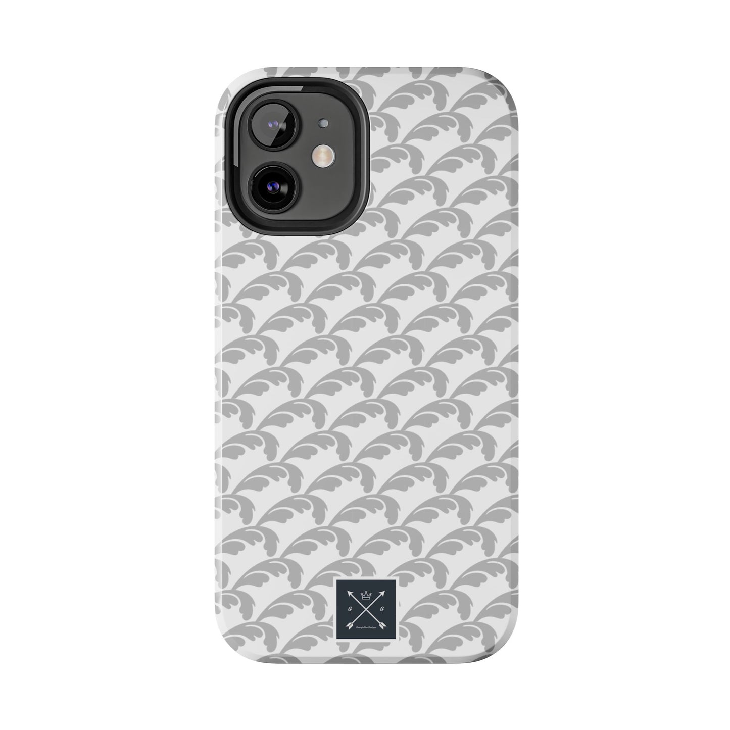 Beautiful Beloved Flourish (white/silver) - Tough Phone Cases
