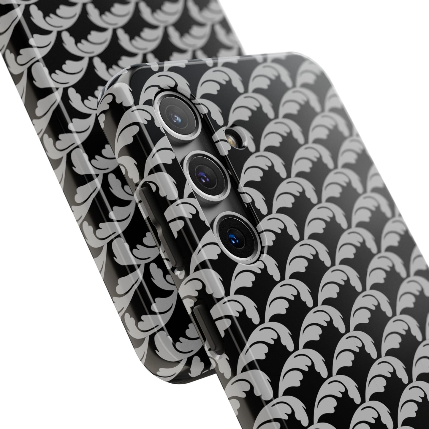 Beautiful Beloved One Flourish (silver/black) - Tough Phone Cases
