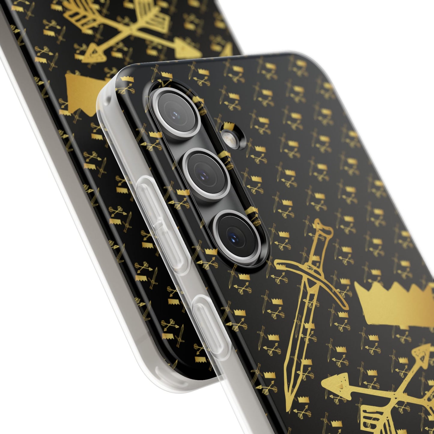 Gold and Bold Warrior - Flexi  Phone Cases