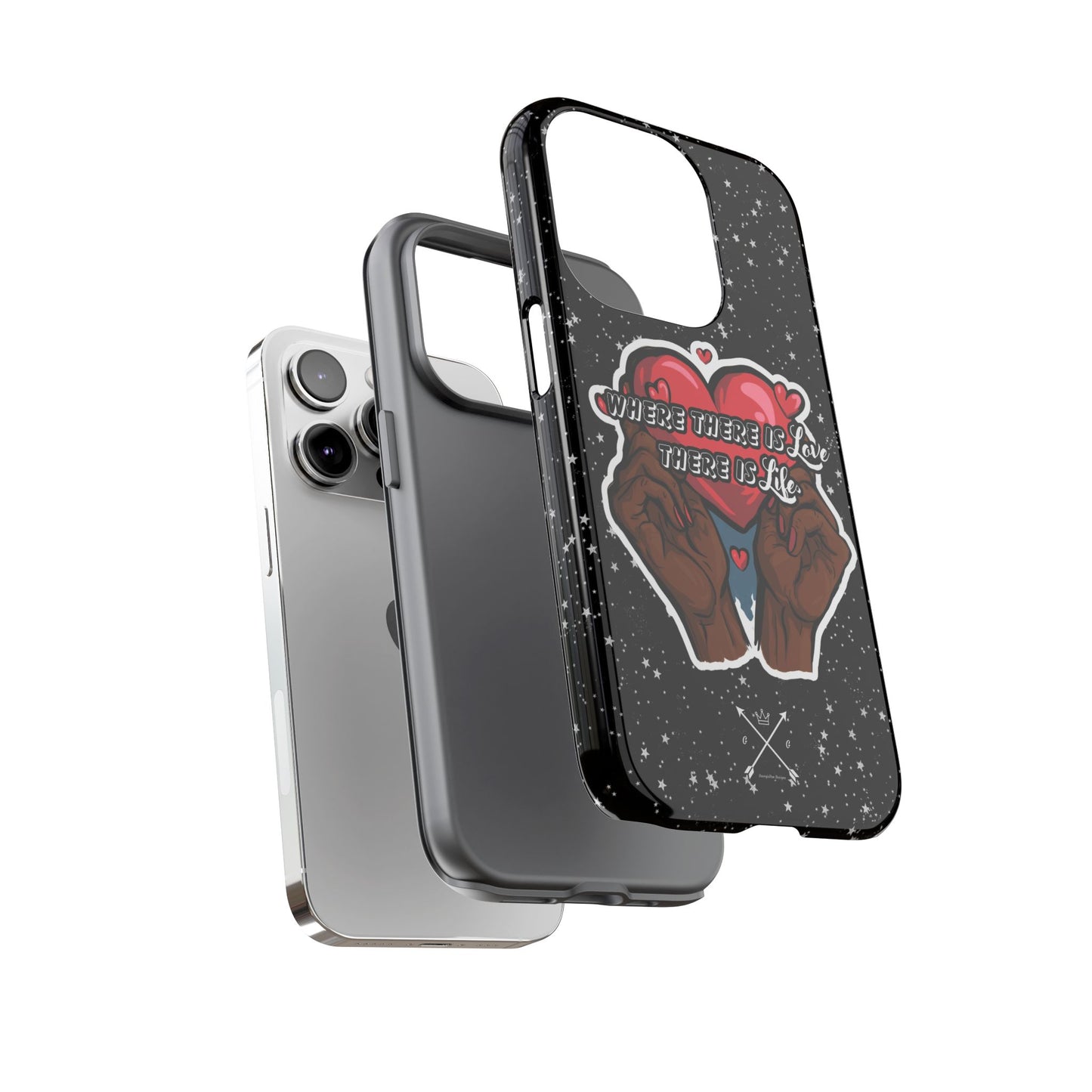 Inspirational Tough Phone Case | Love & Life Design